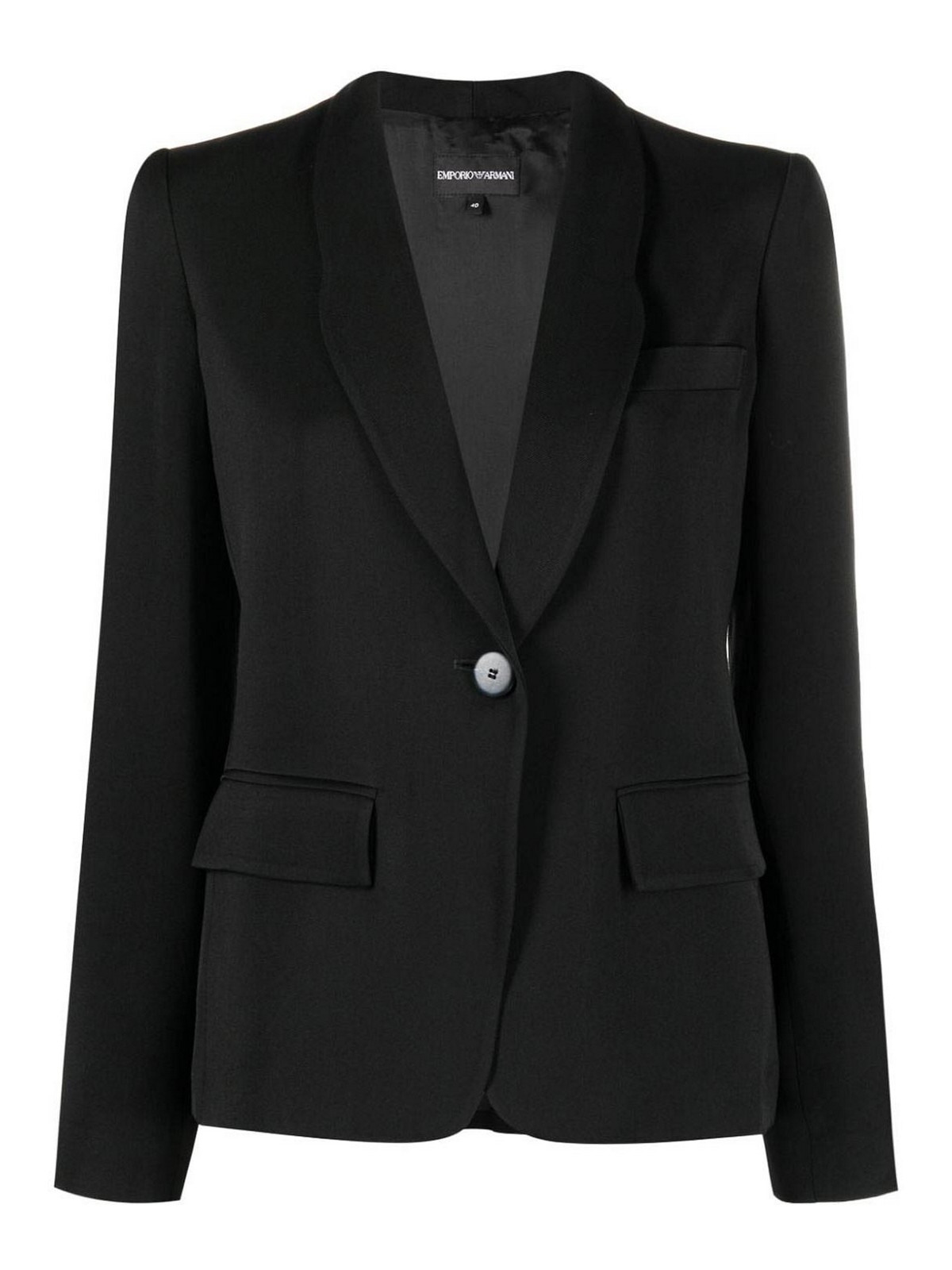 Emporio Armani Blazer In Black