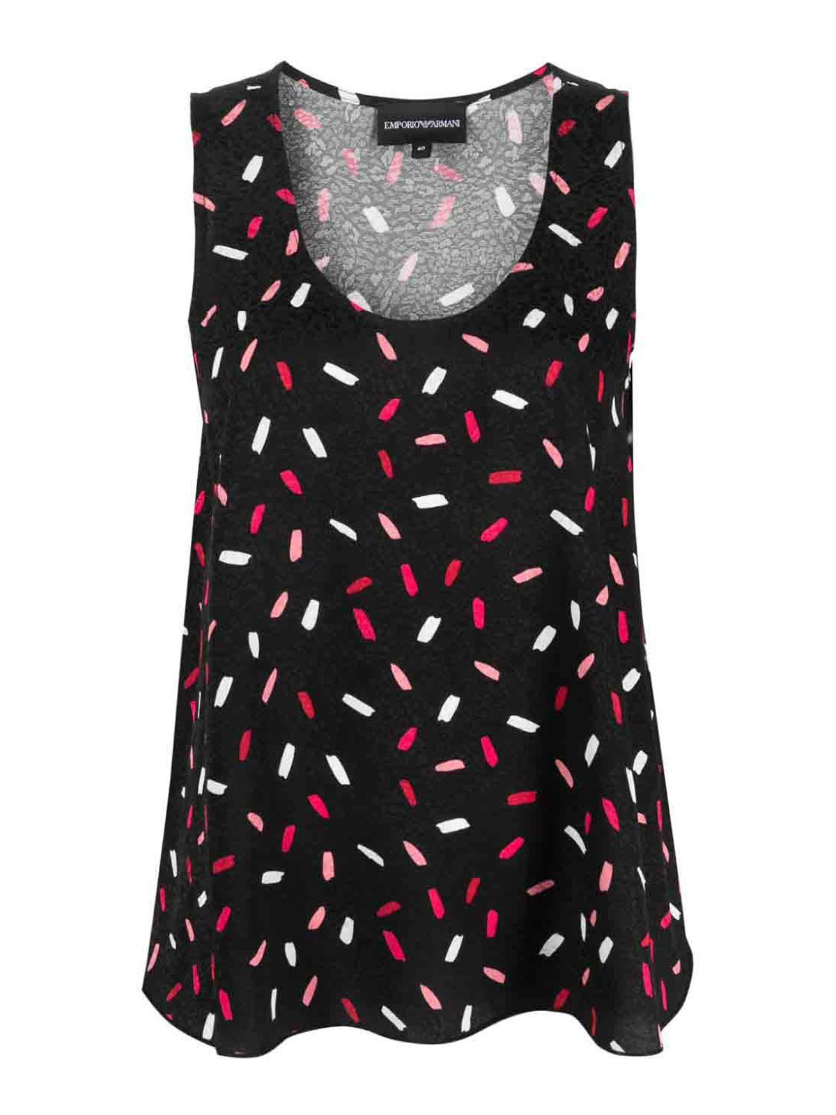 Tops & Tank tops Emporio Armani - Printed sleeveless top