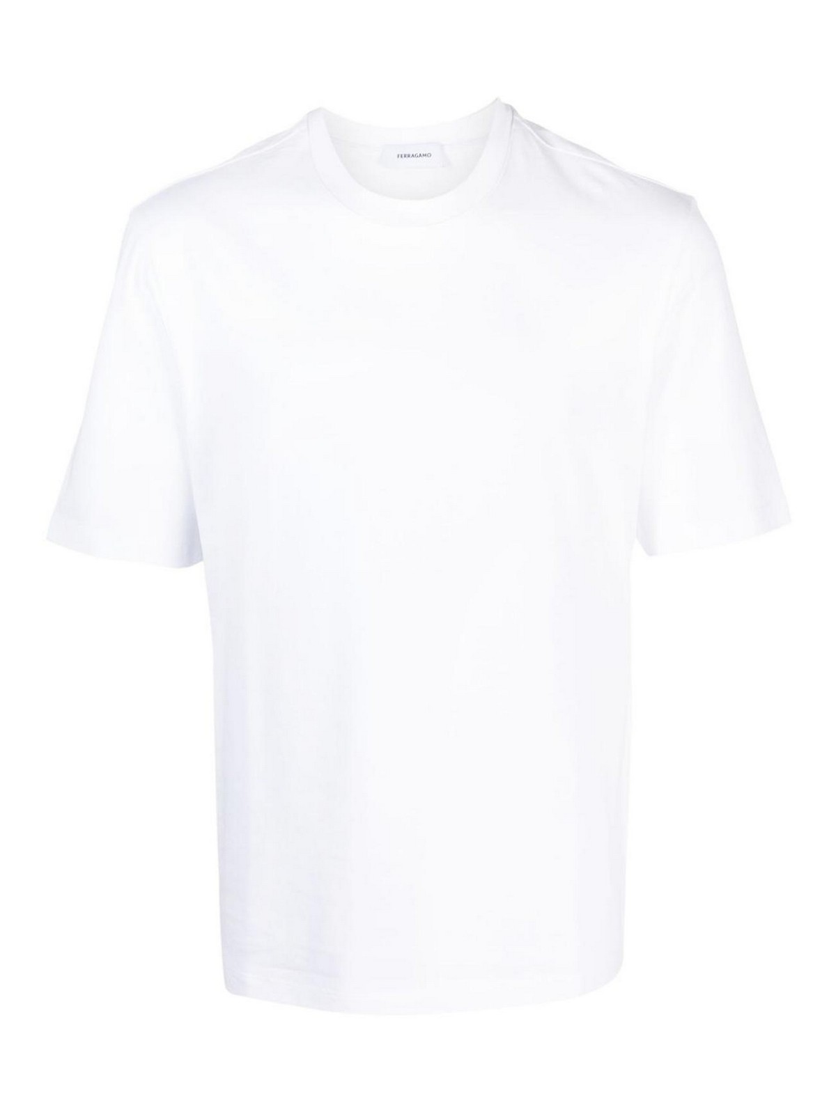 FERRAGAMO - Logo Cotton T-shirt