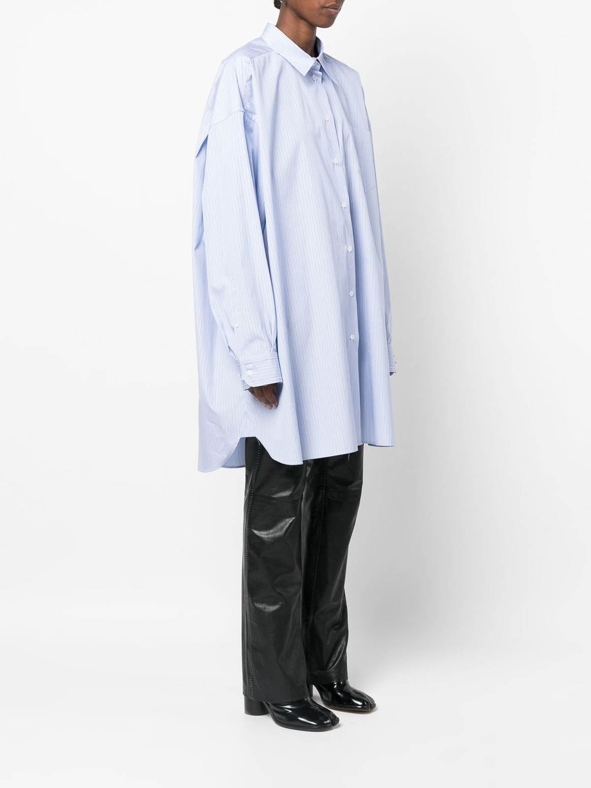 Chemises Maison Margiela Chemise Bleu SI0DL0002S54945001F