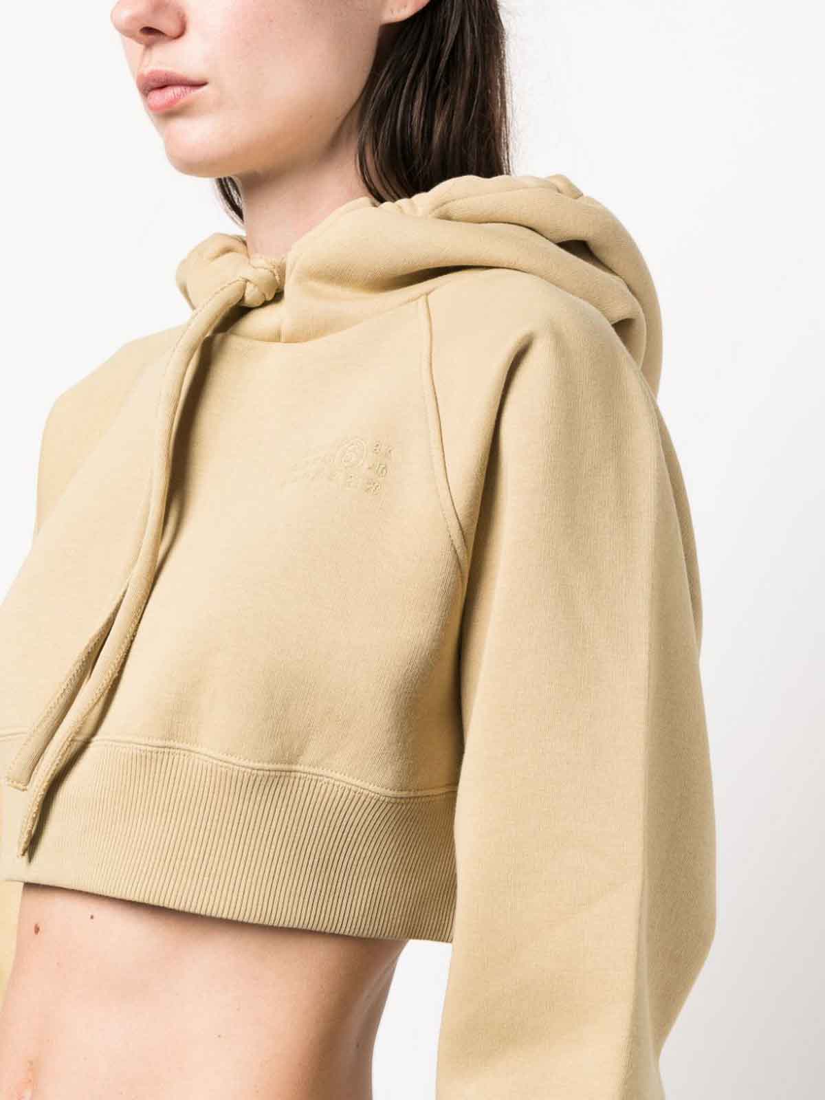MM6 Maison Margiela MM Maison Margiela Cropped Hoodie MM6 Maison Margiela MM Maison Margiela Cropped Hoodie