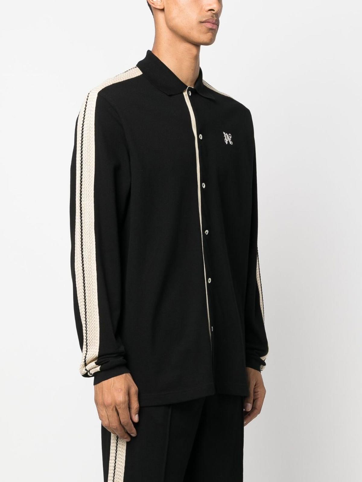 Palm Angels Men's PA Monogram Jacquard Track Jacket