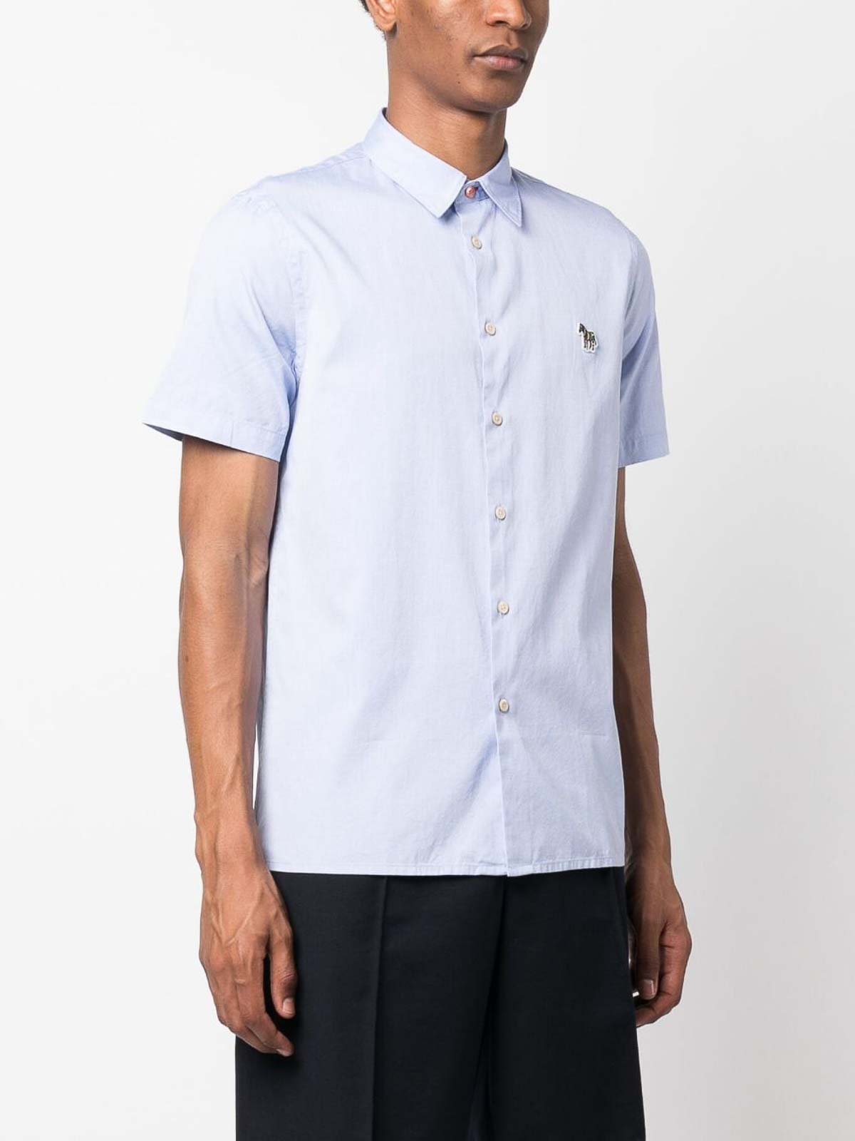 Shop Ps By Paul Smith Camisa - Azul In Blue