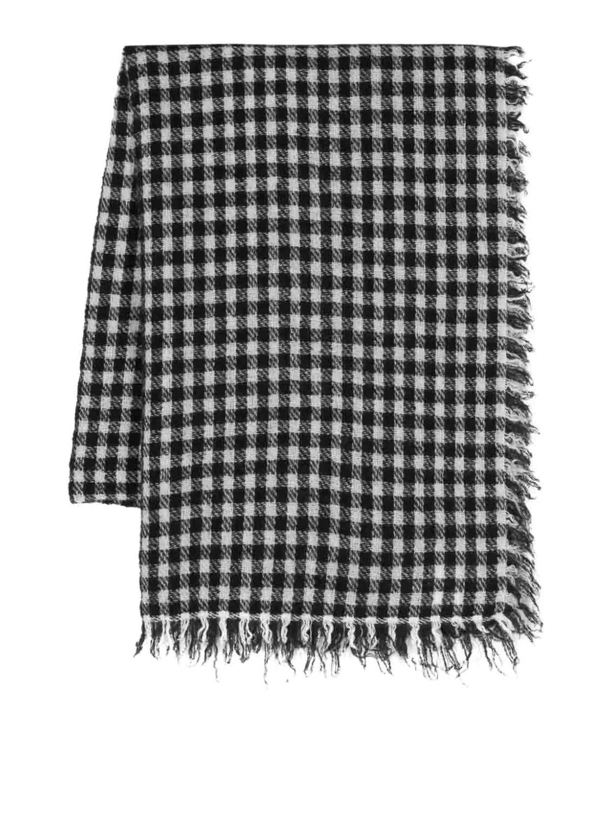 Twinset women's keffiyeh in modal Black