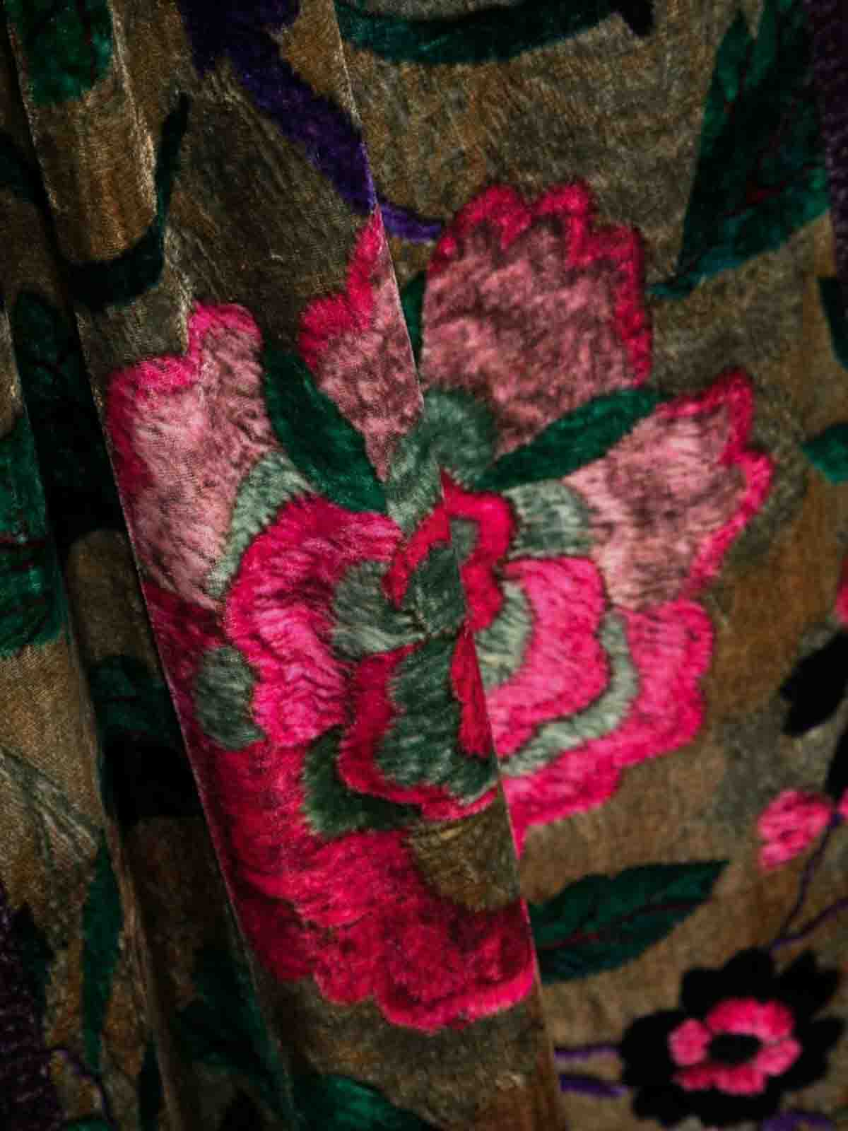Pierre-Louis Mascia Paisley & Floral Print Scarf in Multicolor