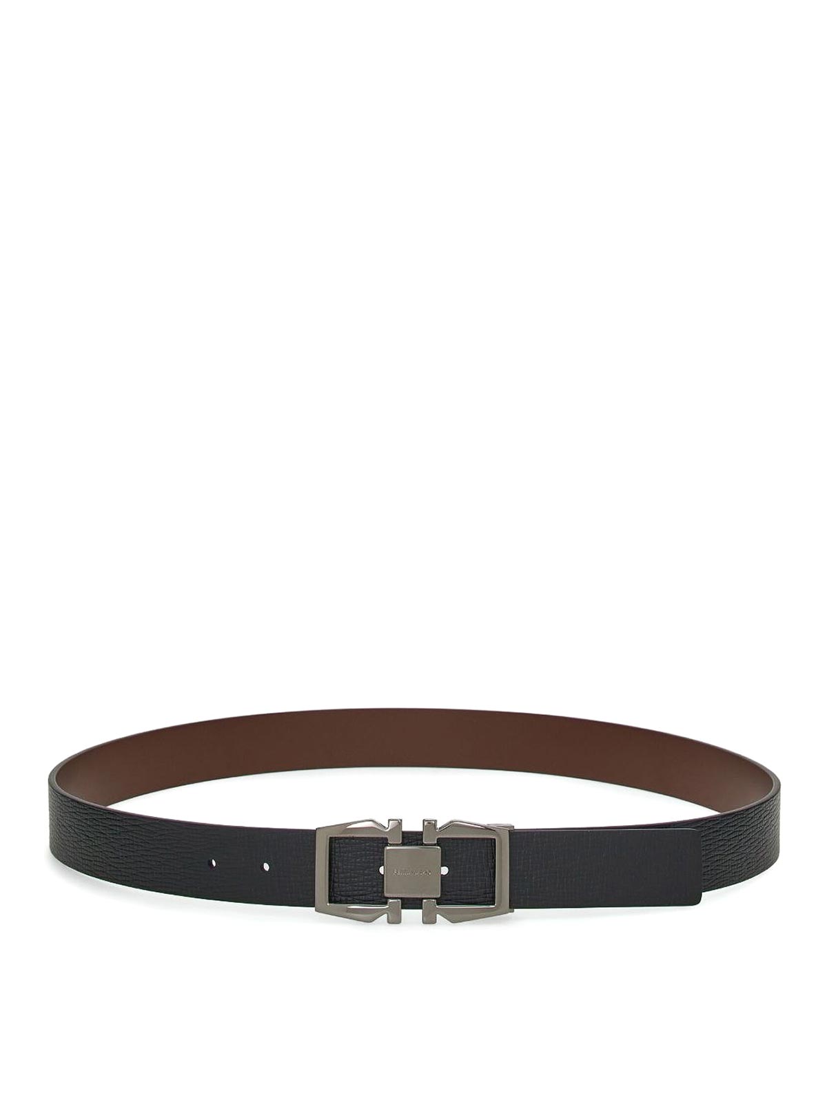 salvatore ferragamo belt gancini
