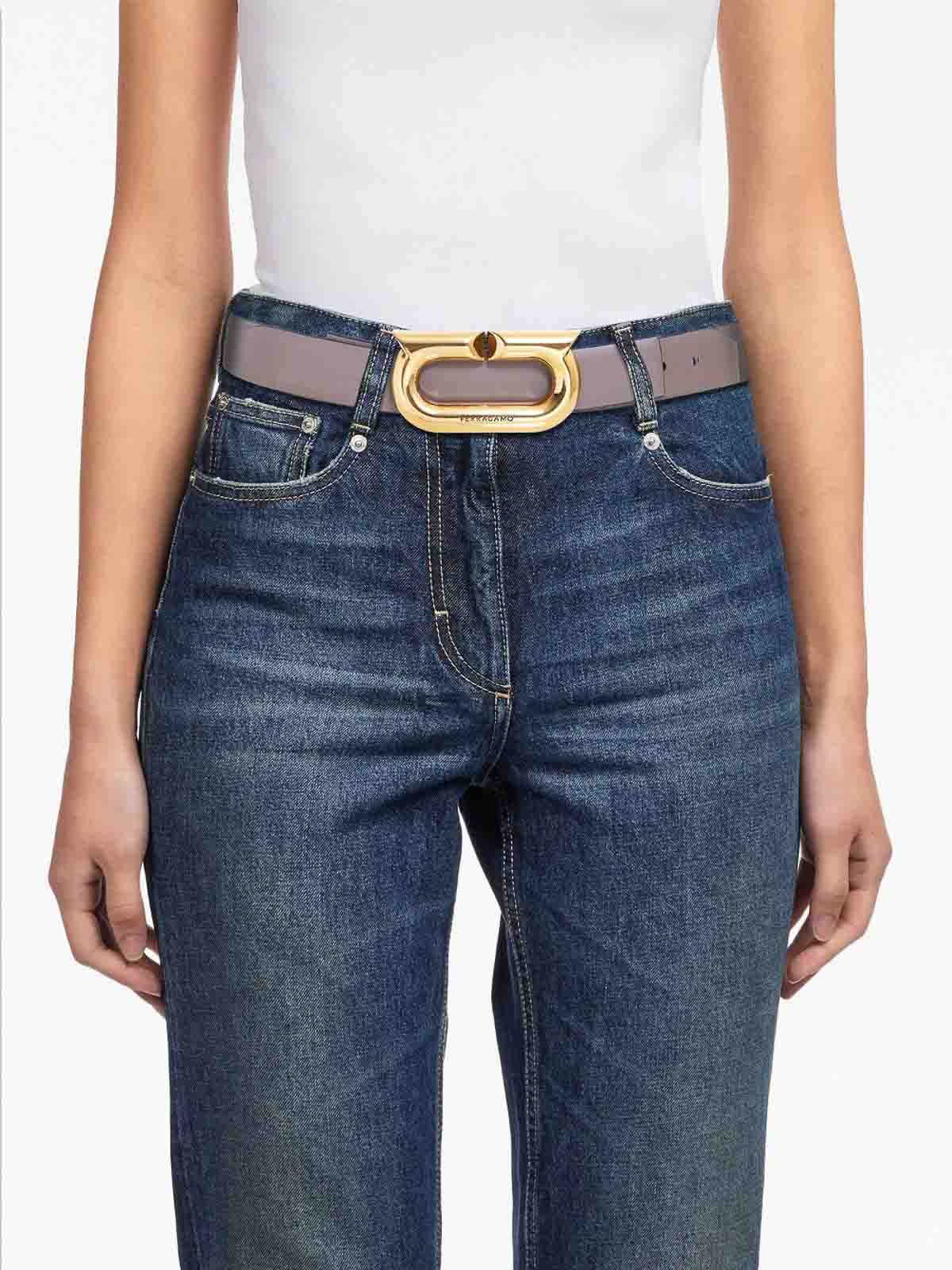 Salvatore Ferragamo ベルト ベージュ フェラガモ ベルト ベージュ レディース Salvatore Ferragamo