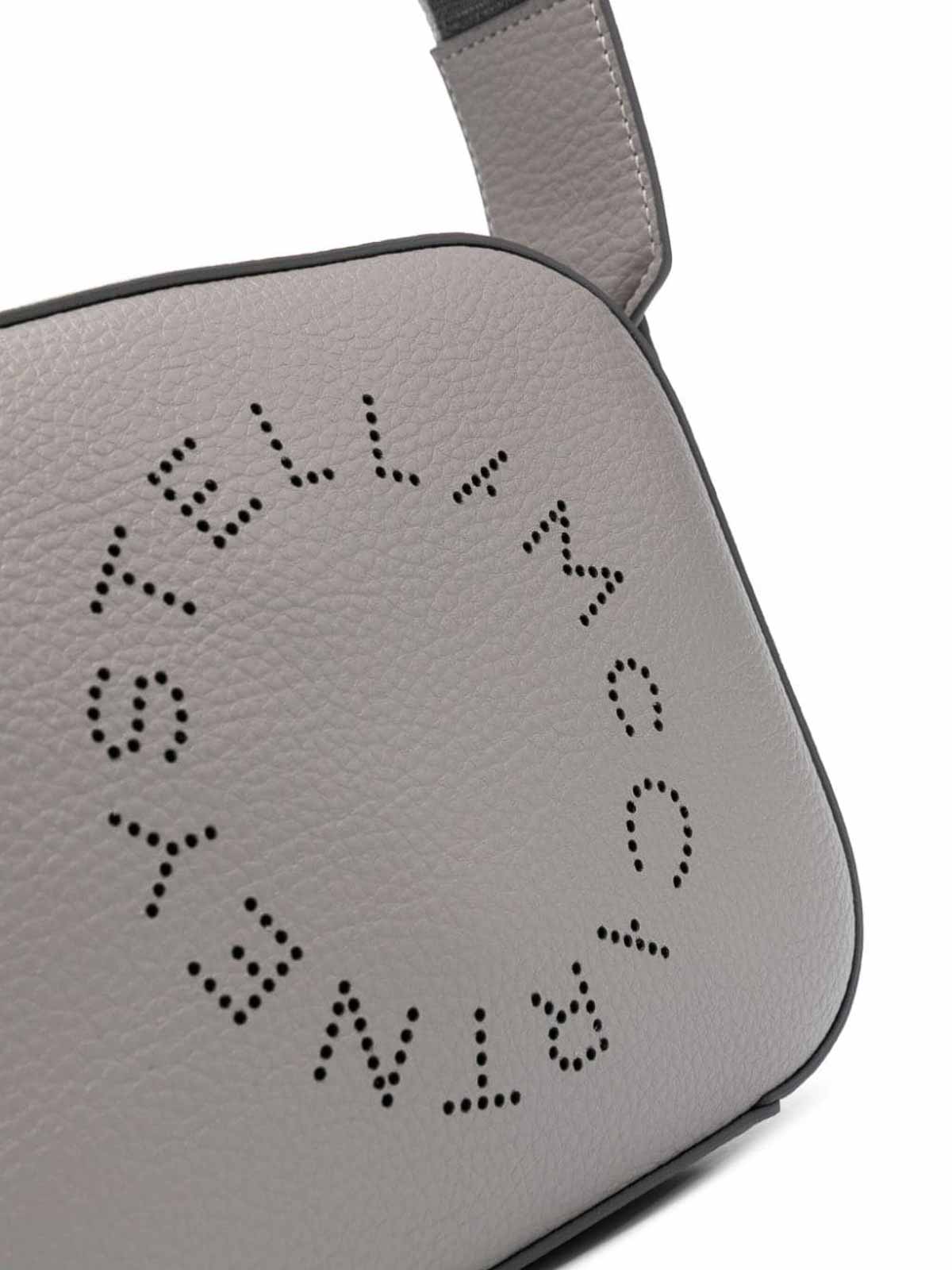 Buy Stella Mccartney Logo Print Mini Camera Sling Bag with Detachable Strap, Beige Color Women