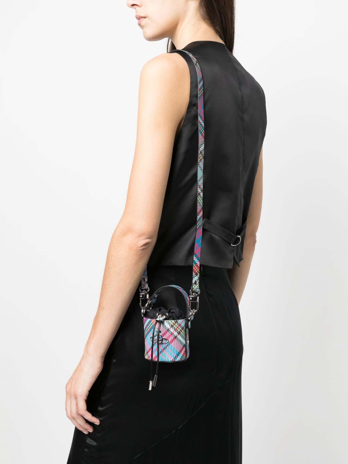 Vivienne Westwood Daisy mini bucket bag|5202006CUS000VO102