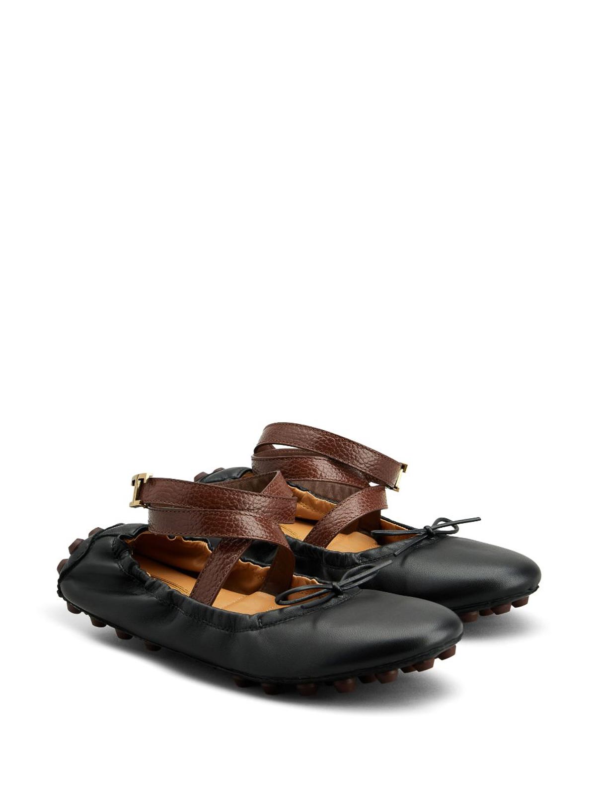 Tod's フラットシューズ - 黒|XXW76K0HS50SWH014H | THEBS