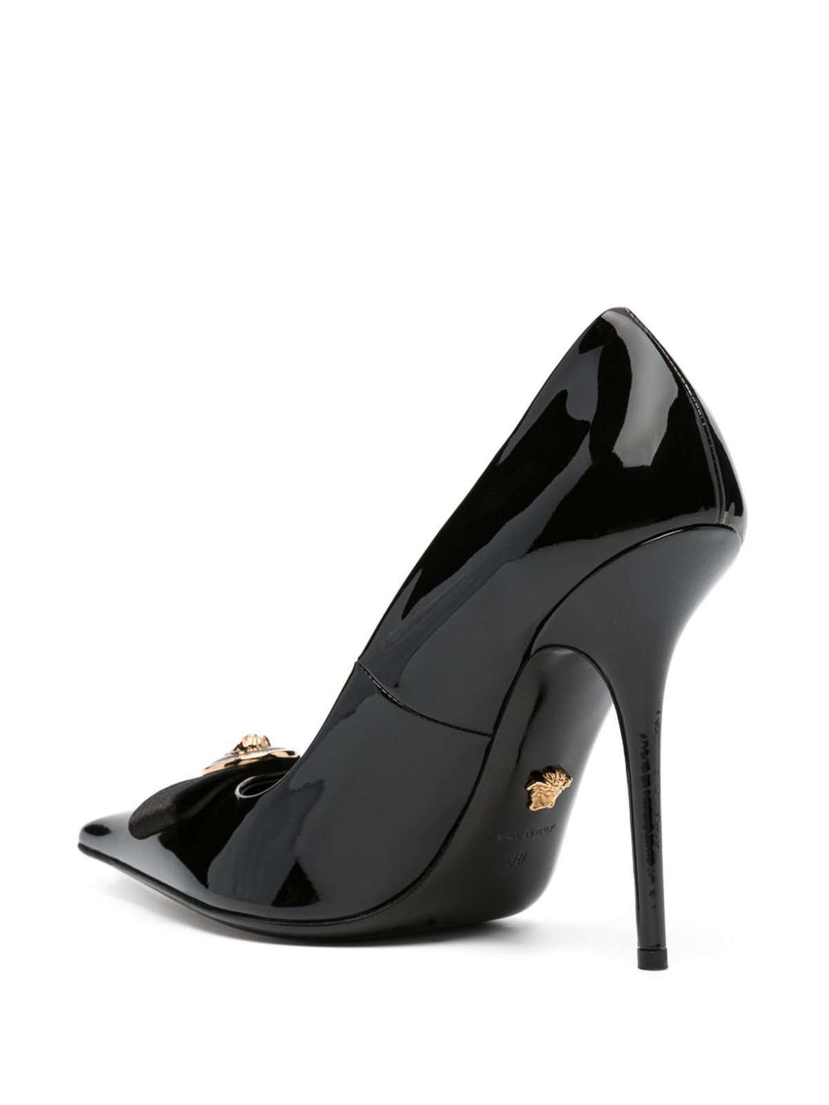 Shop Versace Zapatos De Salón - Negro