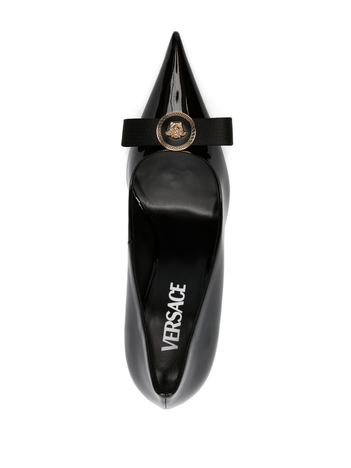 Shop Versace Zapatos De Salón - Negro