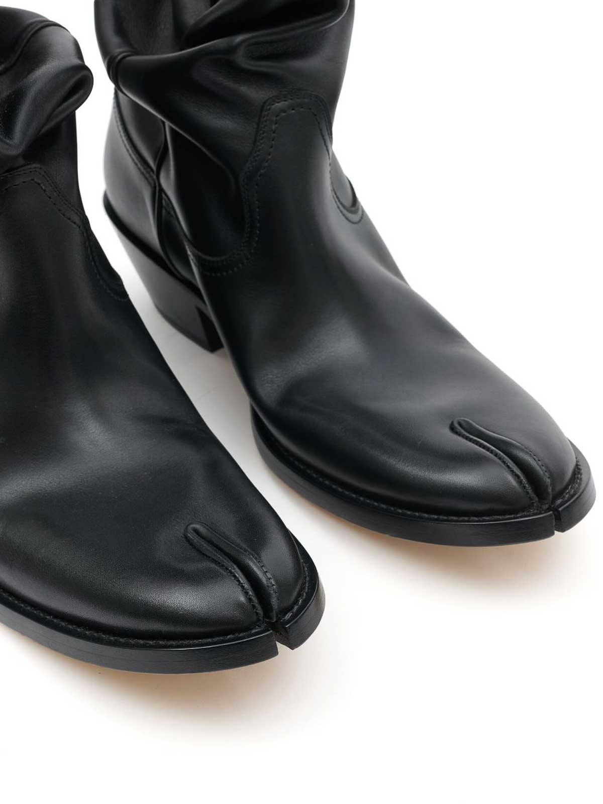 ブーティー Maison Margiela - アンクルブーツ - 黒 - S97WW0062P3292H8396