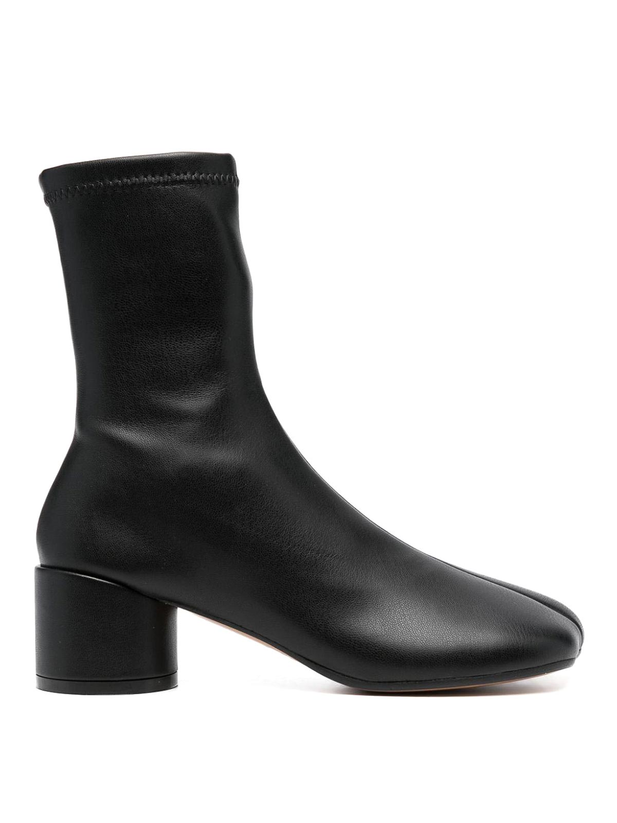 maison margiela leather ankle boots