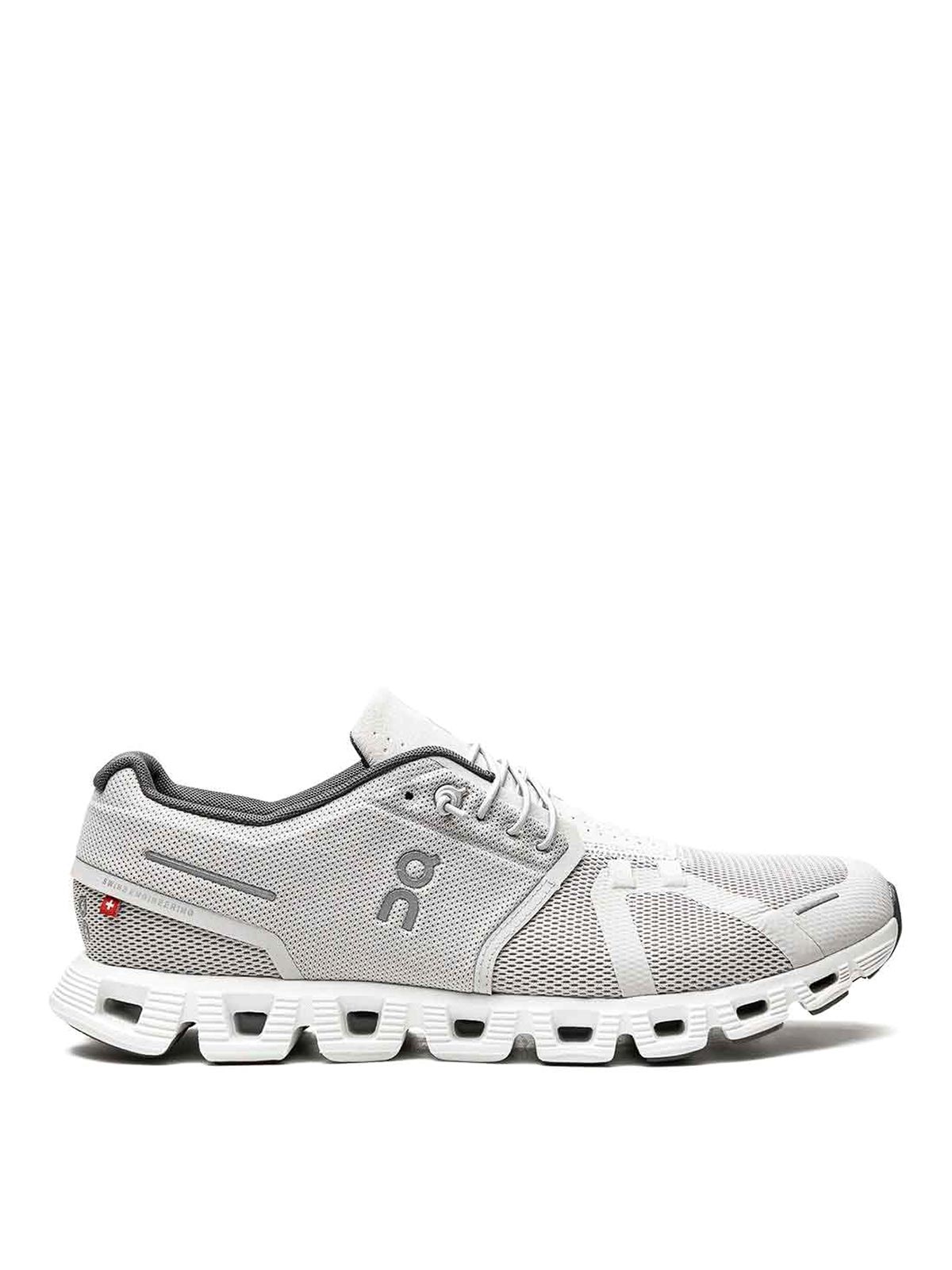 Shop On Running Cloud 5 Running Sneakers In Grey