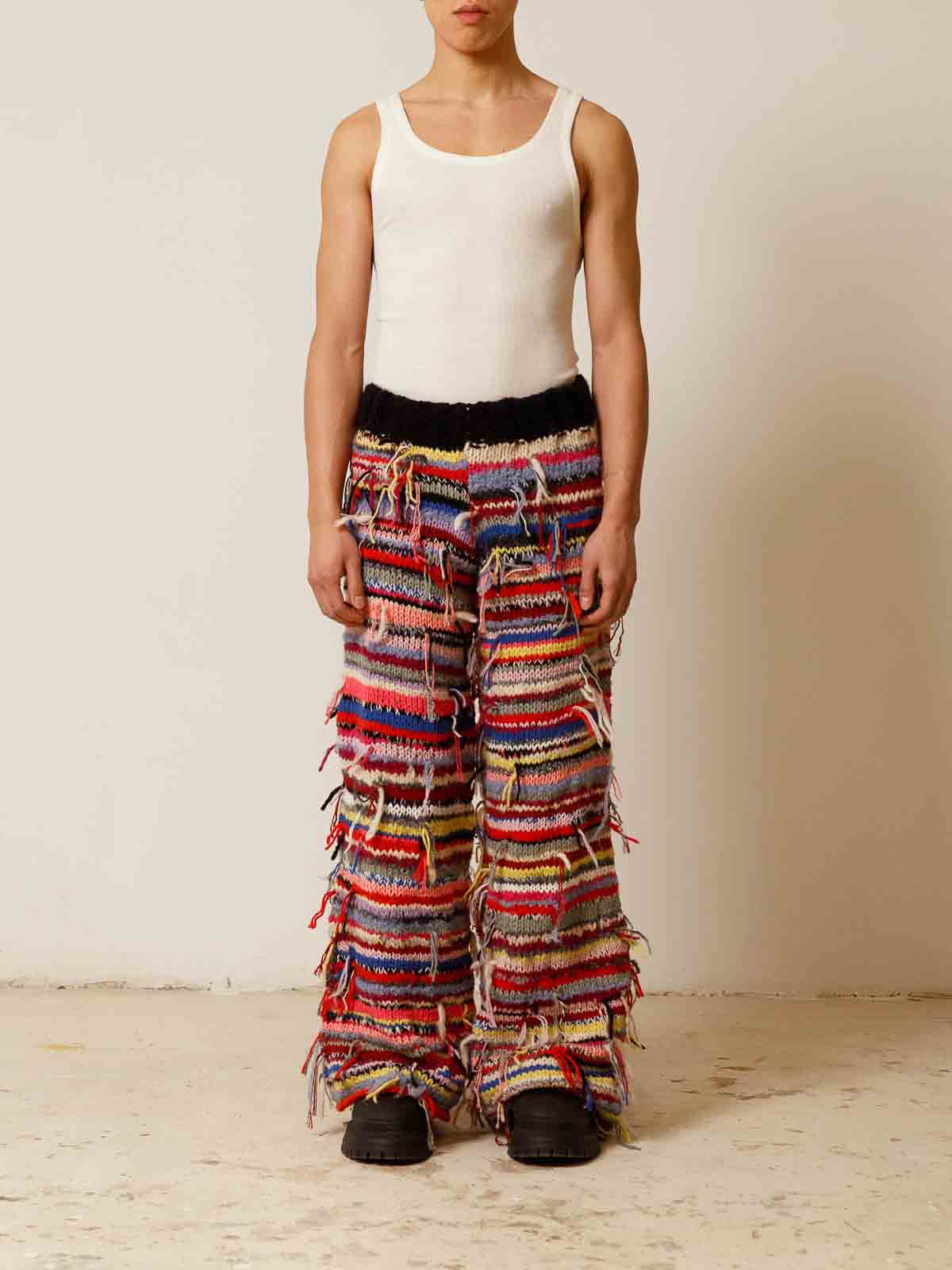 Shop Cavia Brando Pants In Multicolour