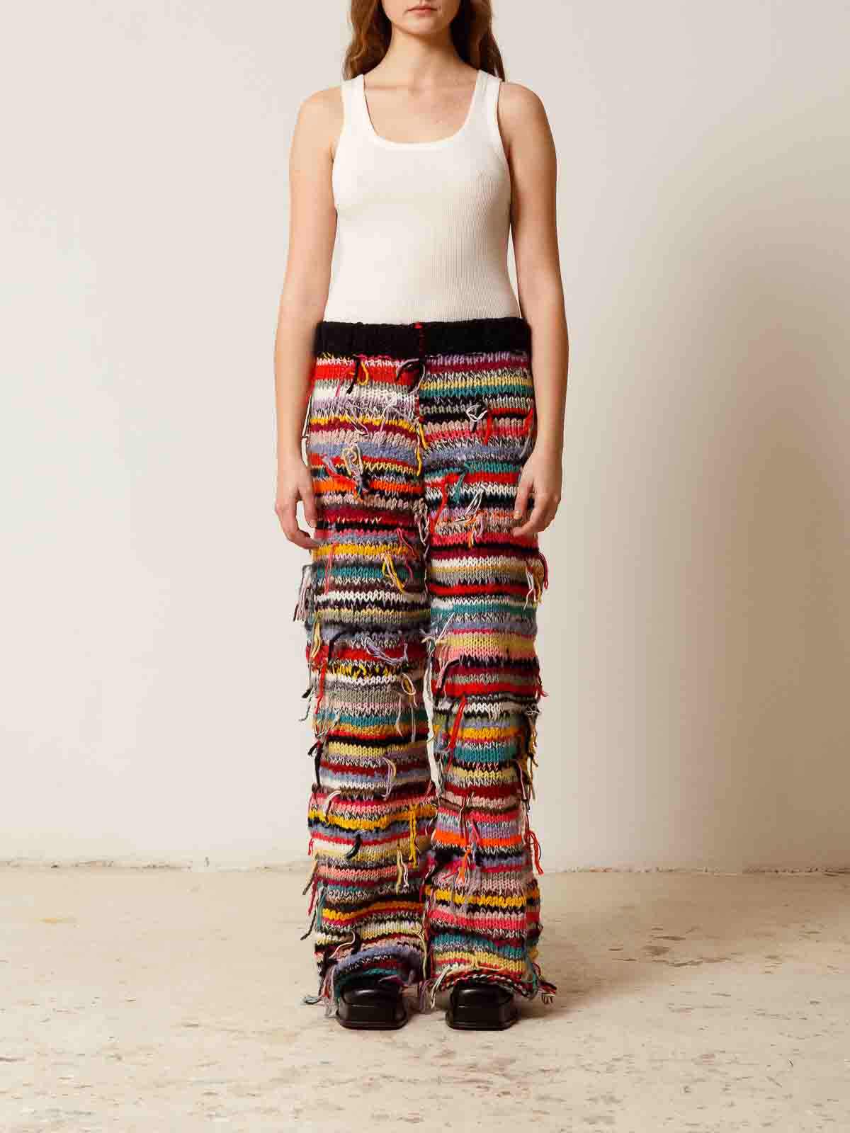 Shop Cavia Brando Pants In Multicolour