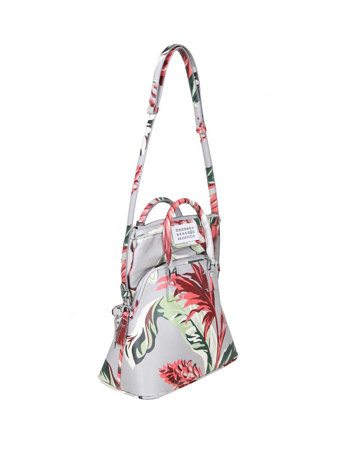 Maison Margiela mini 5ac tapestry leather handbag 