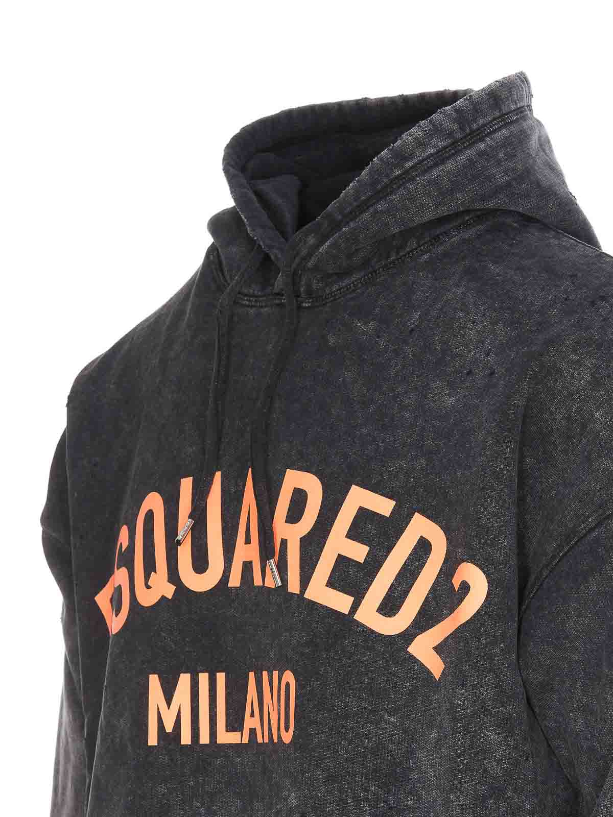 Sweatshirts & Sweaters Dsquared2 - Rock wash hercalina hoodie