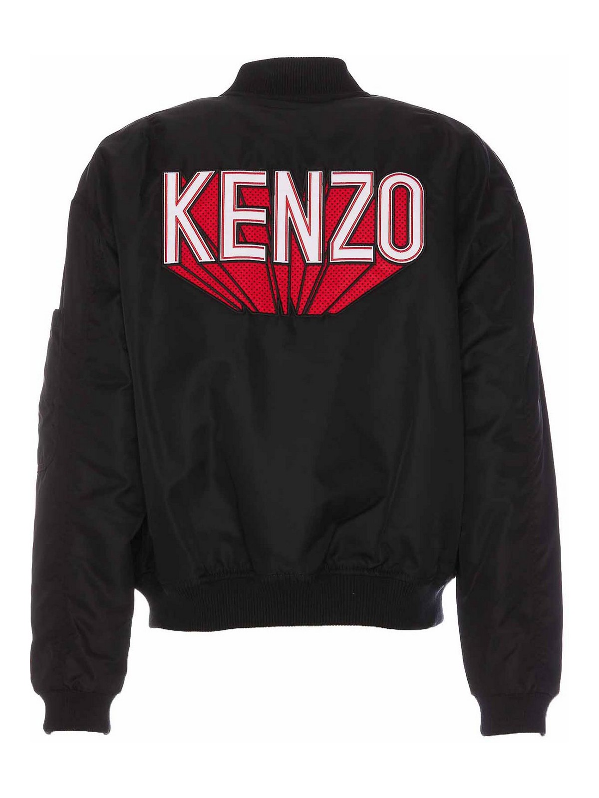 Shop Kenzo 3d Flight Bomber In Black