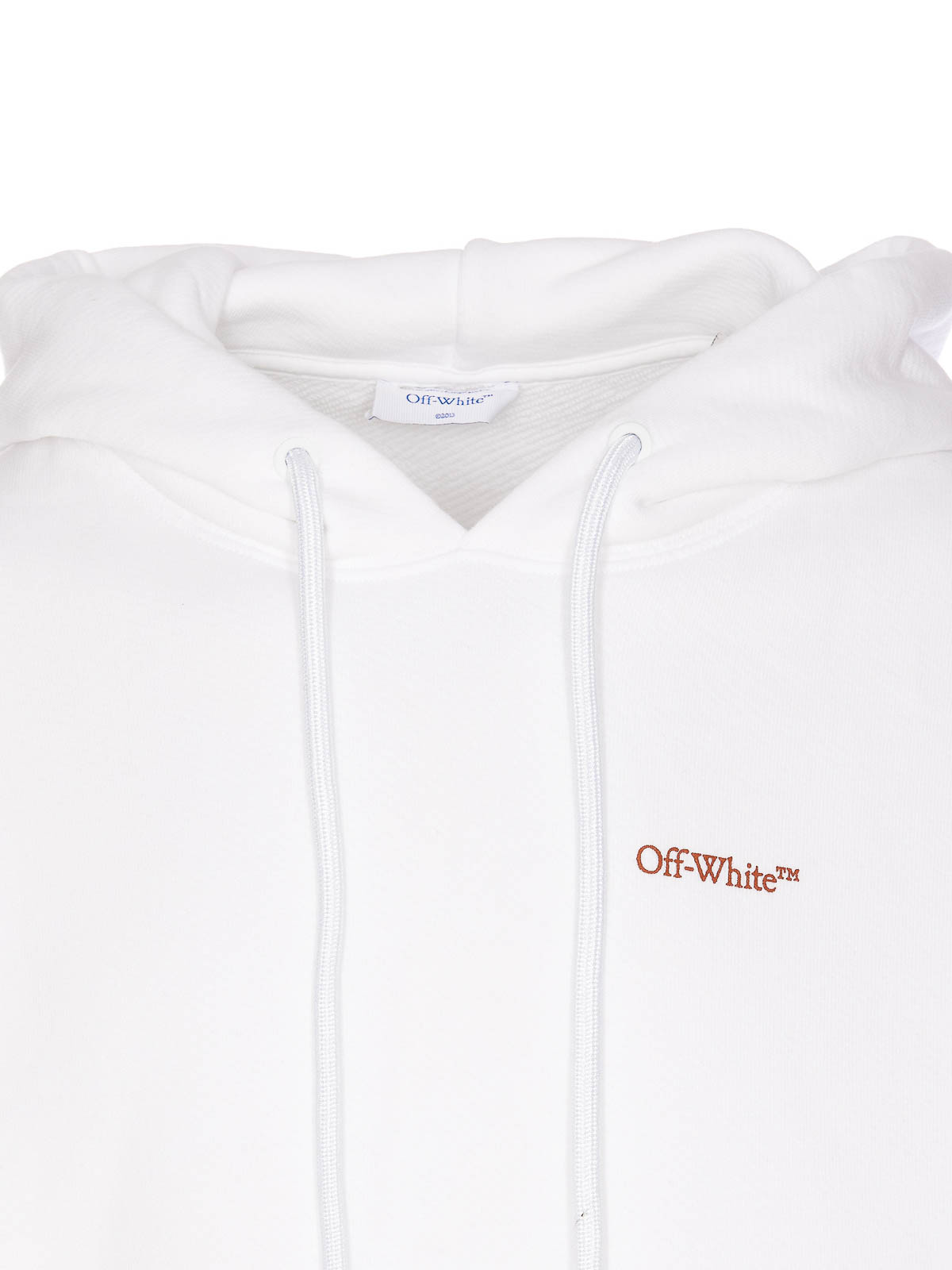 Off-White Hoodie - White - Men|OMBB085F23FLE0070127 | thebs.com