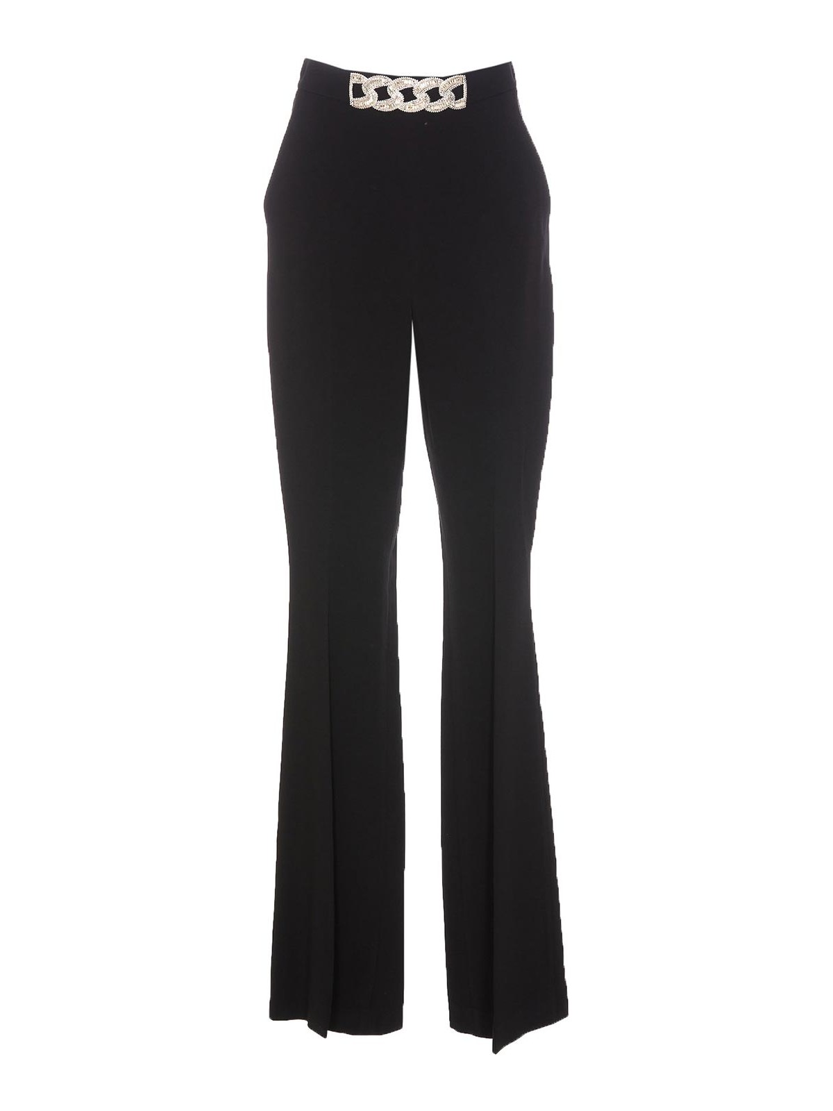 Trousers Shorts David Koma - Crystal embroidered chain pants ...