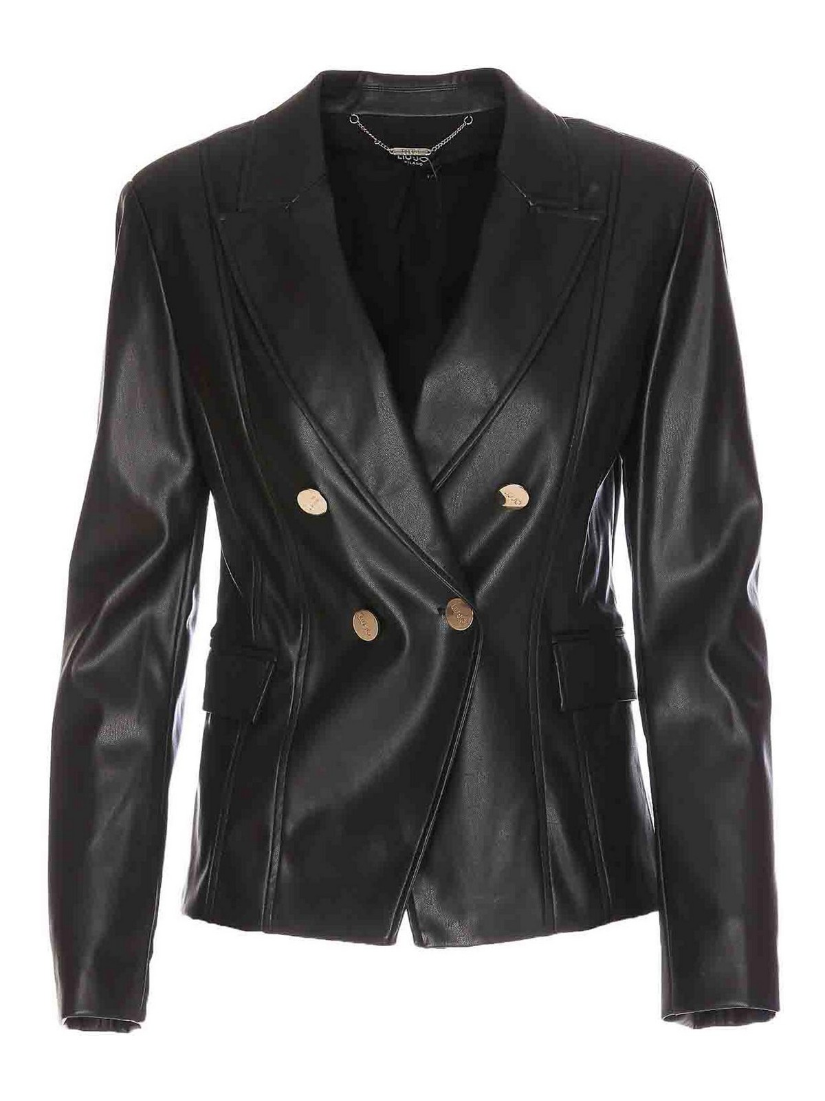 Casual jackets Liu Jo Faux leather jacket CF3012E062422222