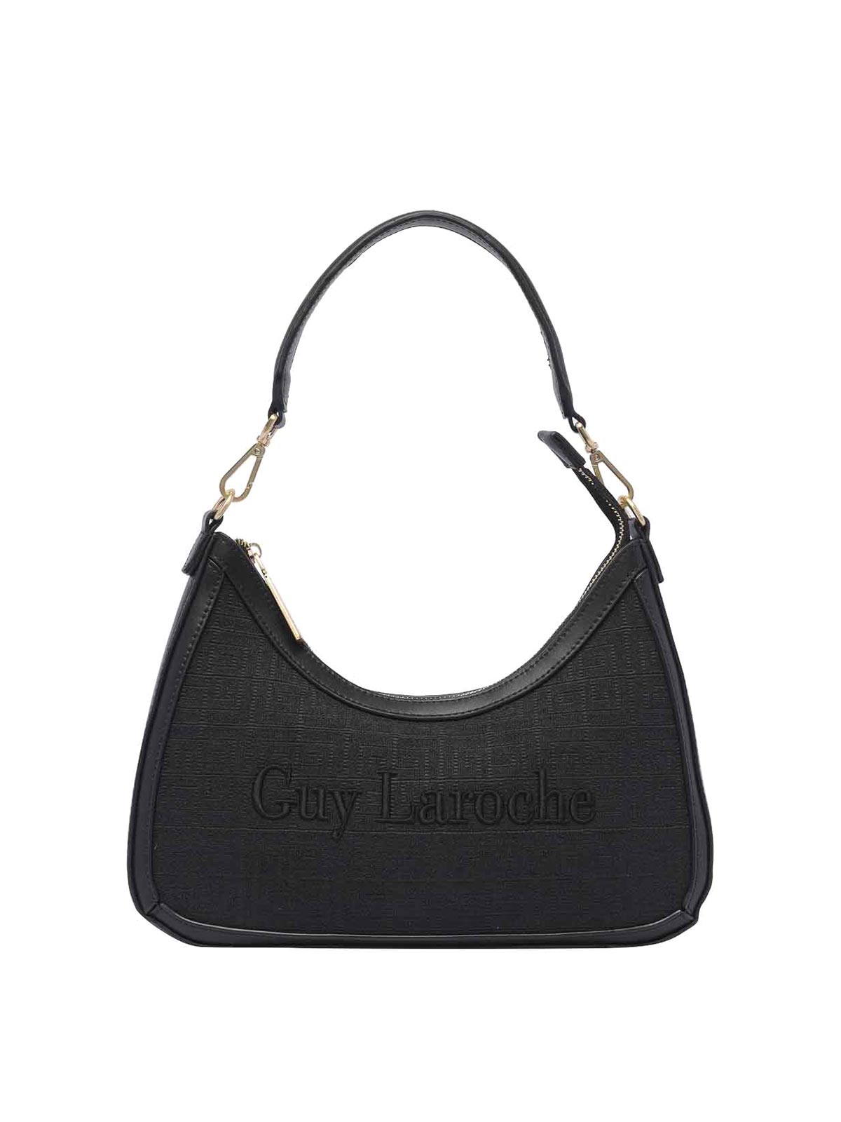 Guy Laroche women's bag with all-over logo Black