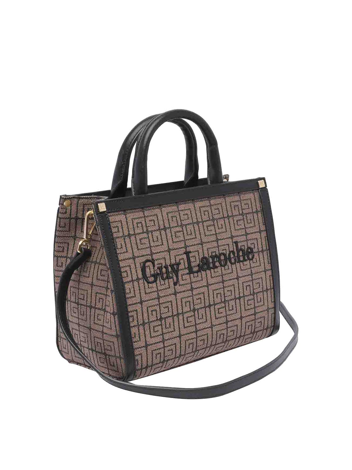 Cross body bags Guy Laroche - Logo hand bag - 21624BROWN