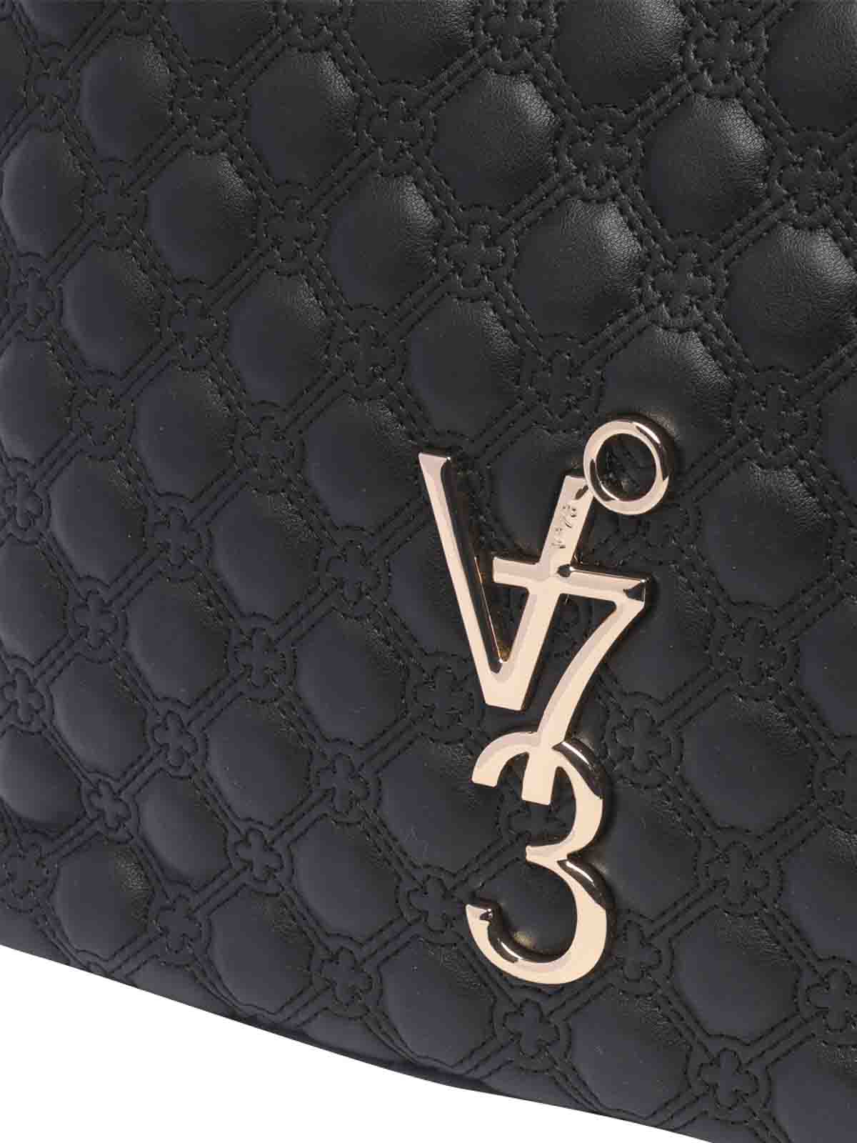 Shop V73 Marzia Tote Bag In Black