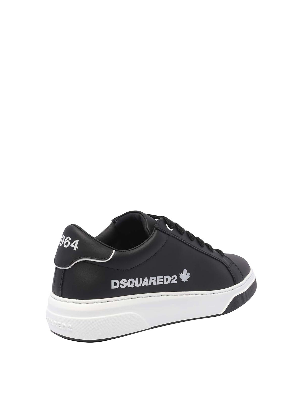 Shop Dsquared2 Bumper Sneakers In Negro