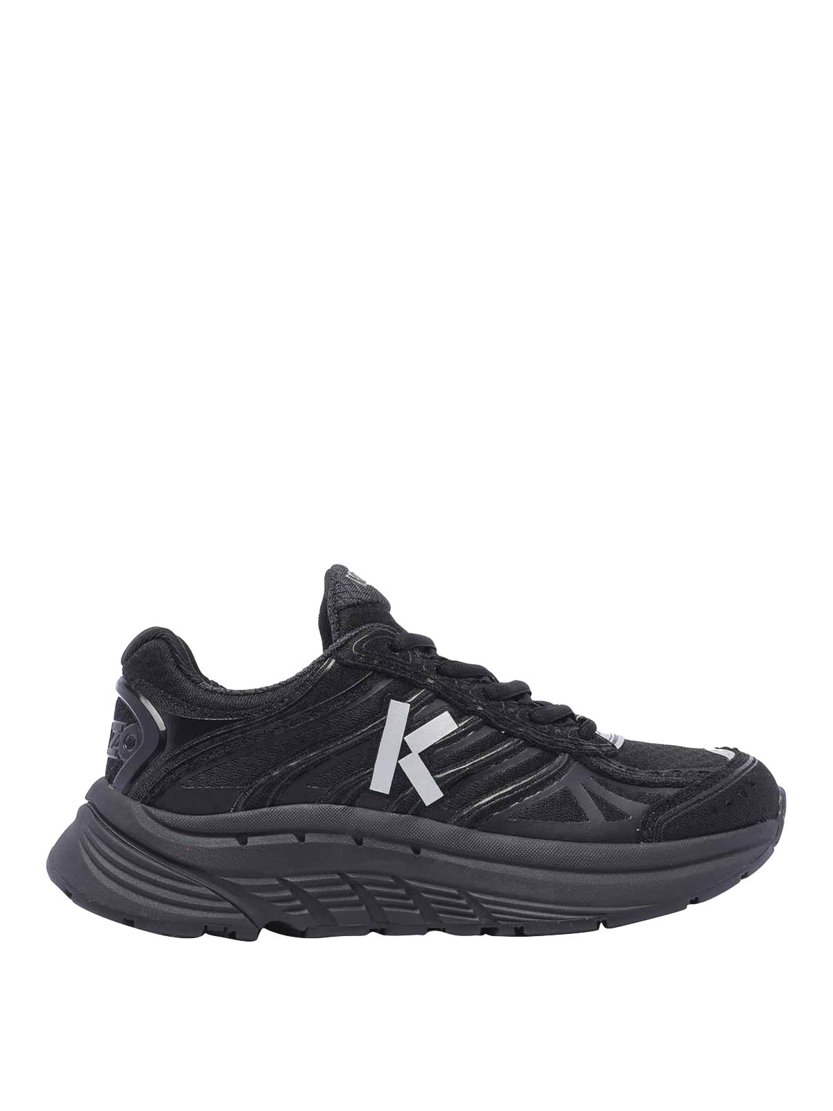 Shop Kenzo Black Sneakers