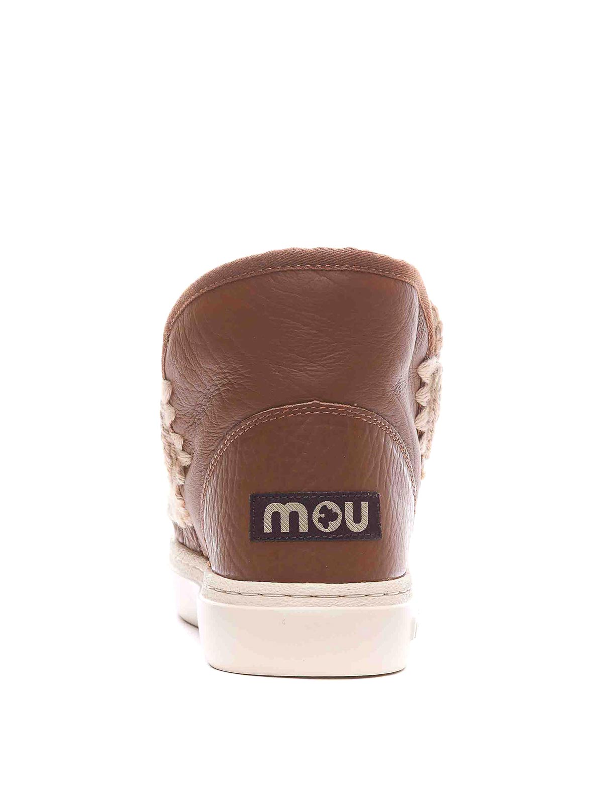 Shop Mou Eskimo Bold Sneakers In Marrón