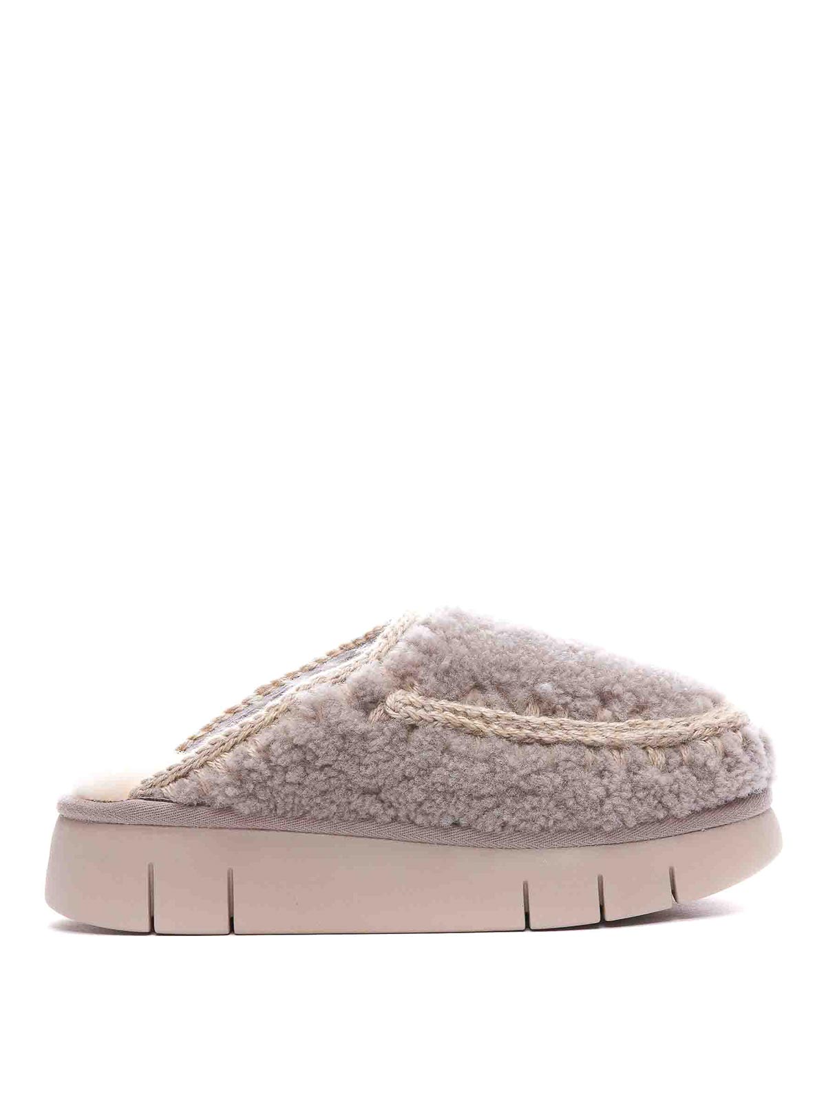 fur mules
