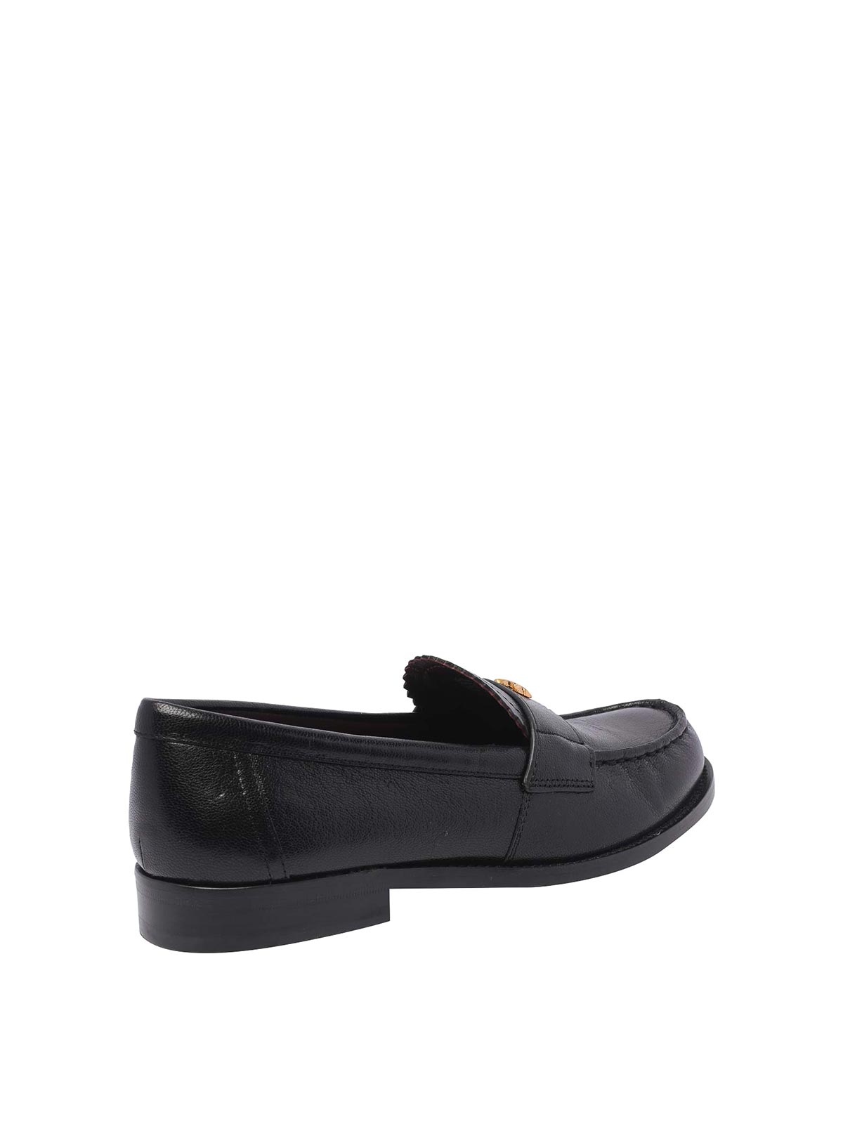 Shop Tory Burch Perry Loafers In Black