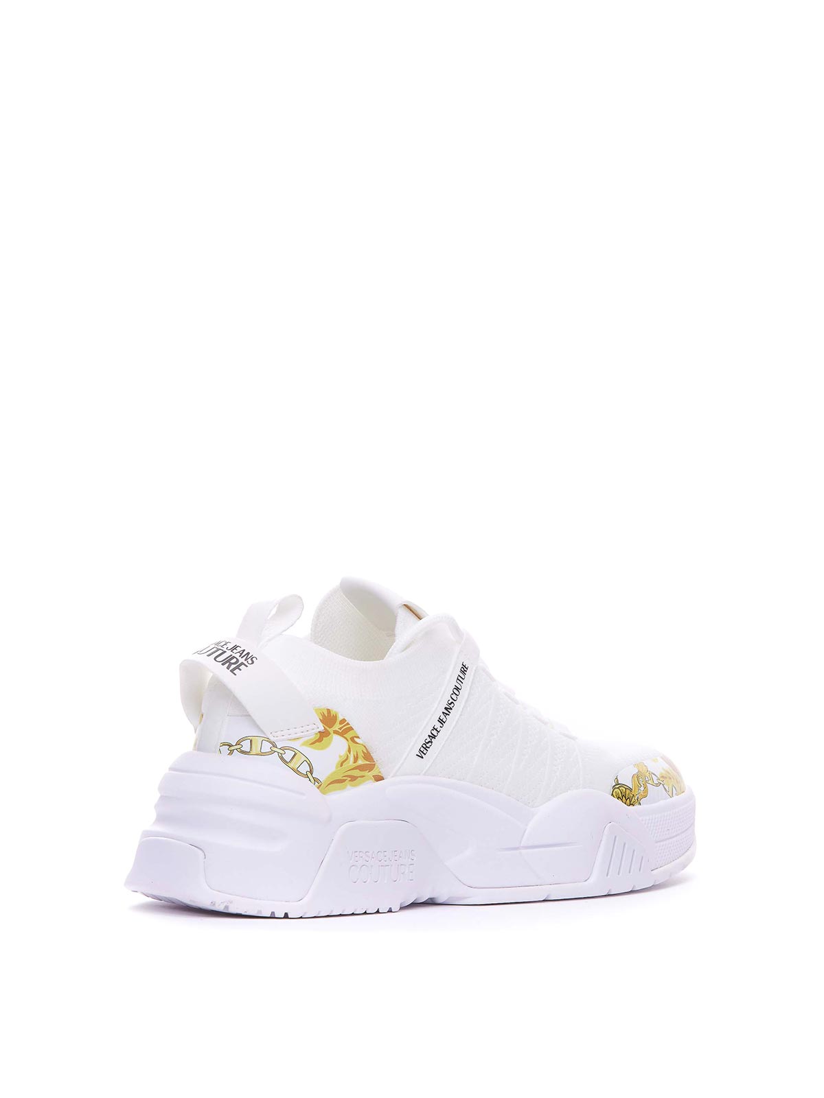 Shop Versace Jeans Couture Sneakers In White