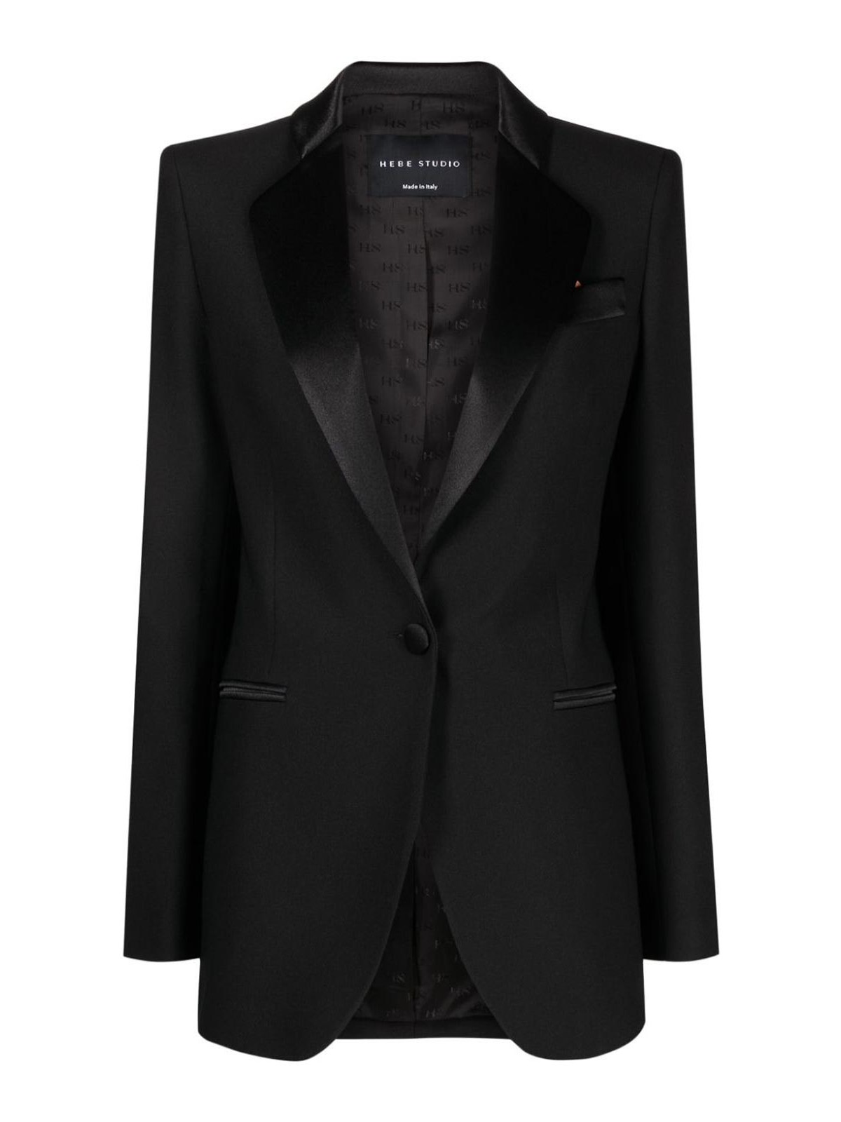 HEBE STUDIO BLAZER - NEGRO