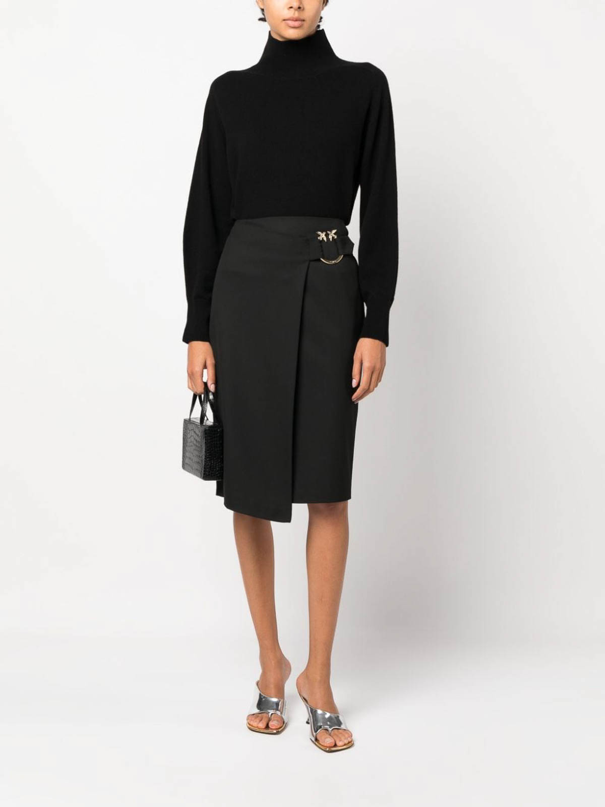 スカート PINKO JEEGZ99 Skirts PINKO MAXI SKIRT WITH JEWEL CHAIN | REVERSIBLE