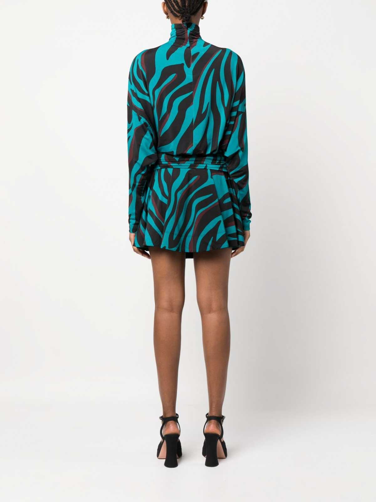 slim fit dress slacks Clearance* Monica Green Zebra Print Spaghetti Strap Side Low Tie High –  Vianney's Closet main image 0