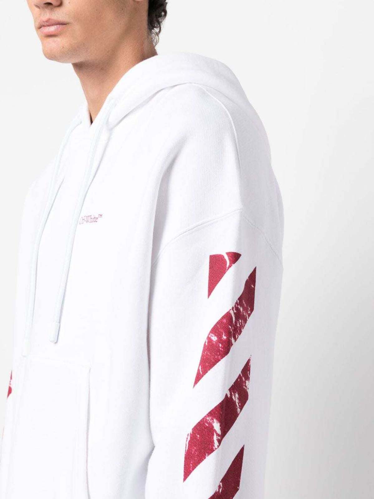 【送料&関税込】Off-White Croco Arrow Skate Sweatshirt Off-White Vibe Arrow Skate Hoodie | Black | FARFETCH