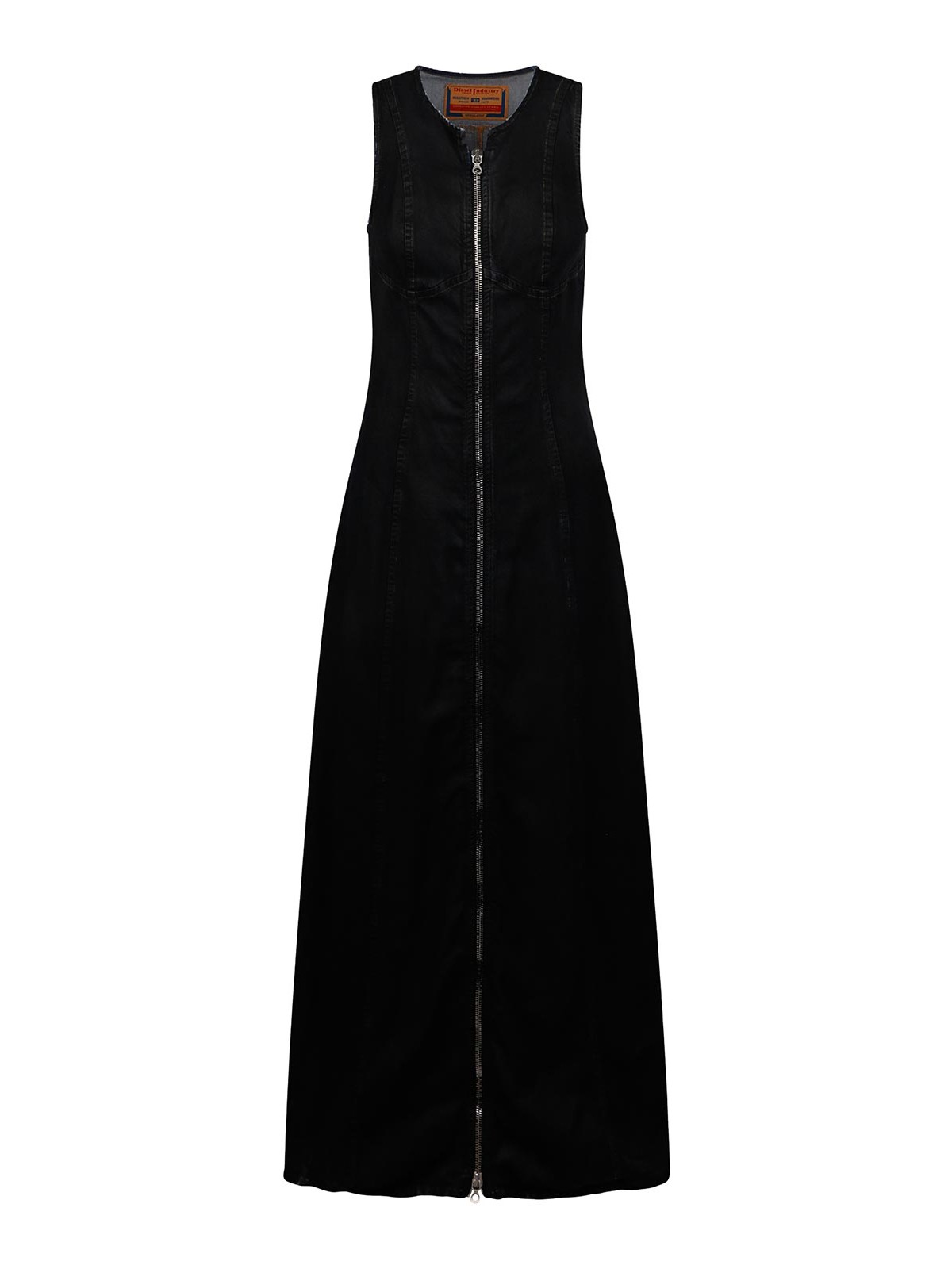 Maxi dresses Diesel - Long denim dress with zip - A114490HLAF9XX