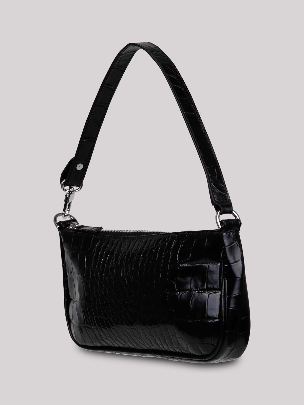 by Far Rachel Crocodile-Effect Shoulder Bag