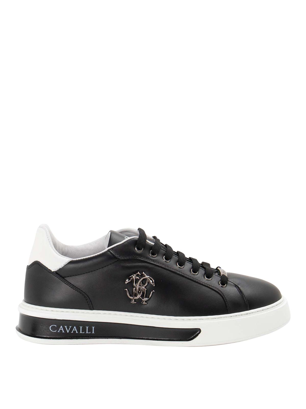 Roberto Cavalli Sneakers In Black