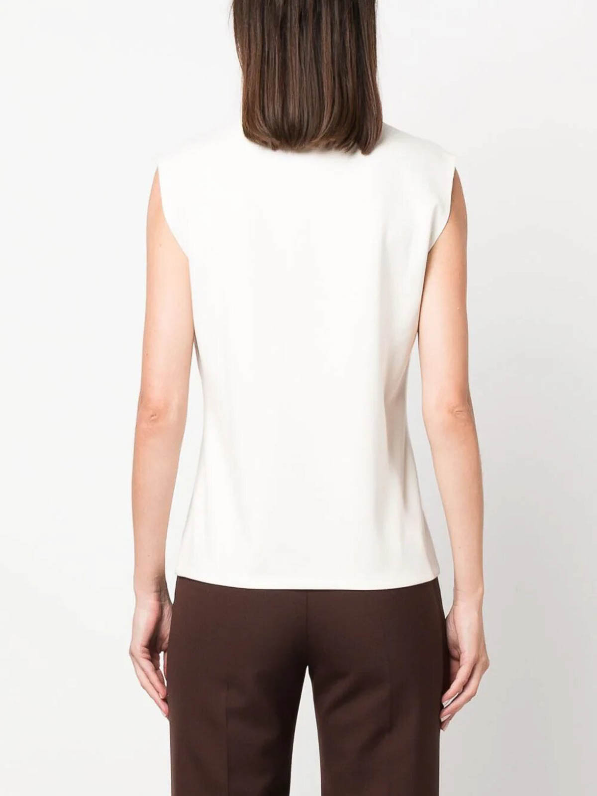 Shop Theory Top - Beis In Beige