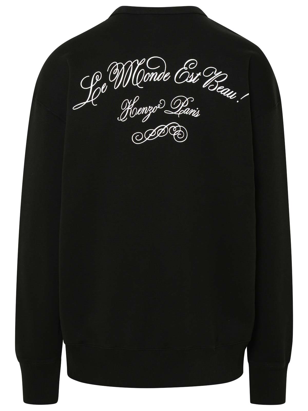 Shop Kenzo Print Sweatshirt In Black