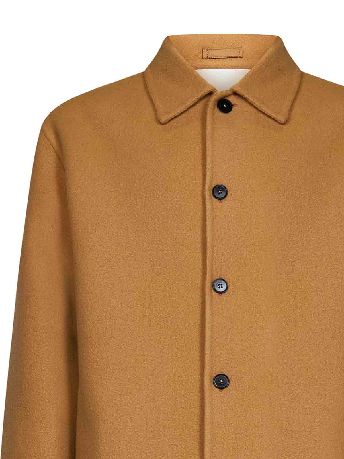 ジャケット・アウター 1999AW JIL SANDER Camel Overcoatの通販