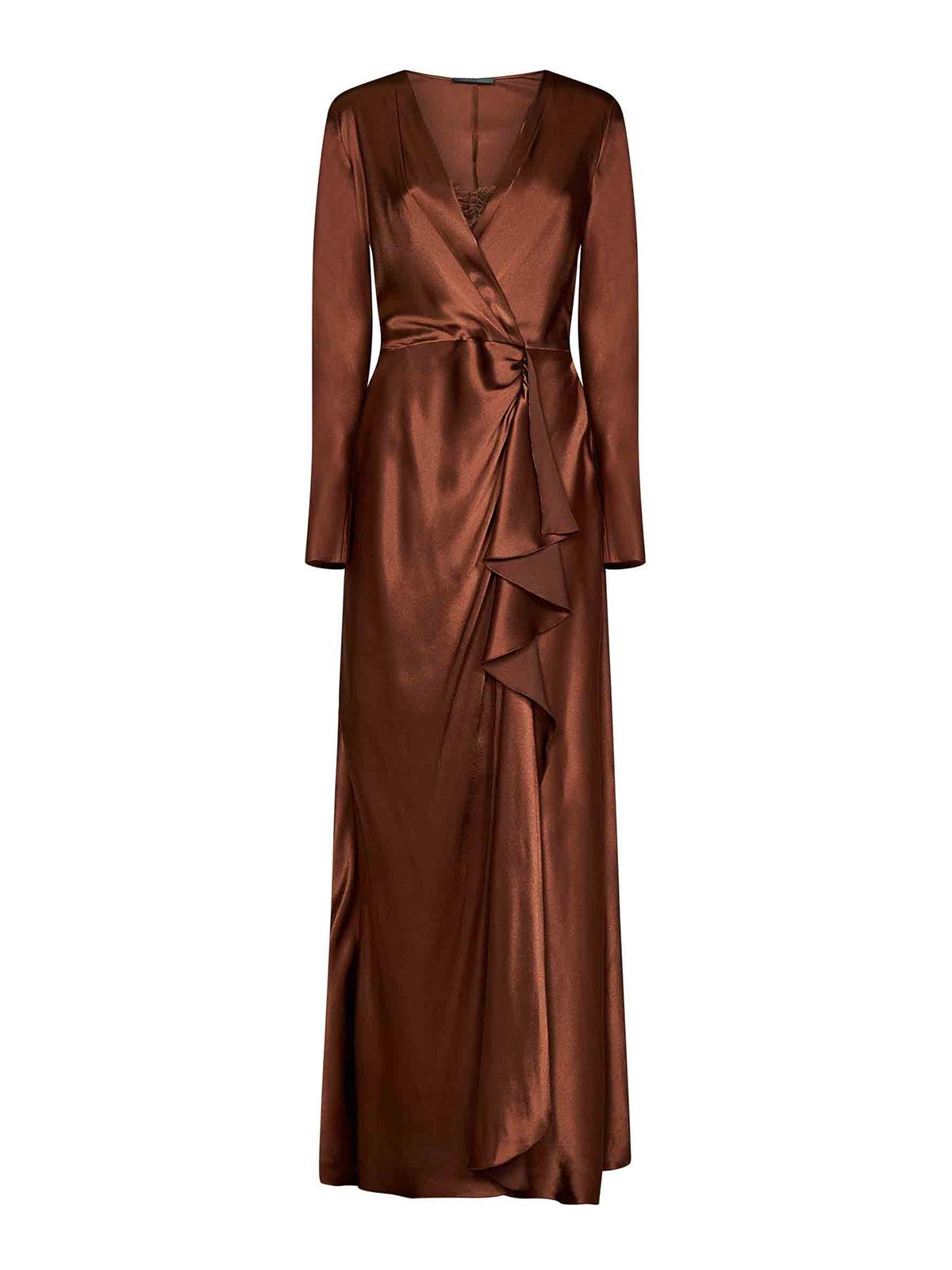 chiffon evening dresses Handmade Draped Chiffon Evening Dresses Corset Beaded Dress SF306 –  DreamyVow