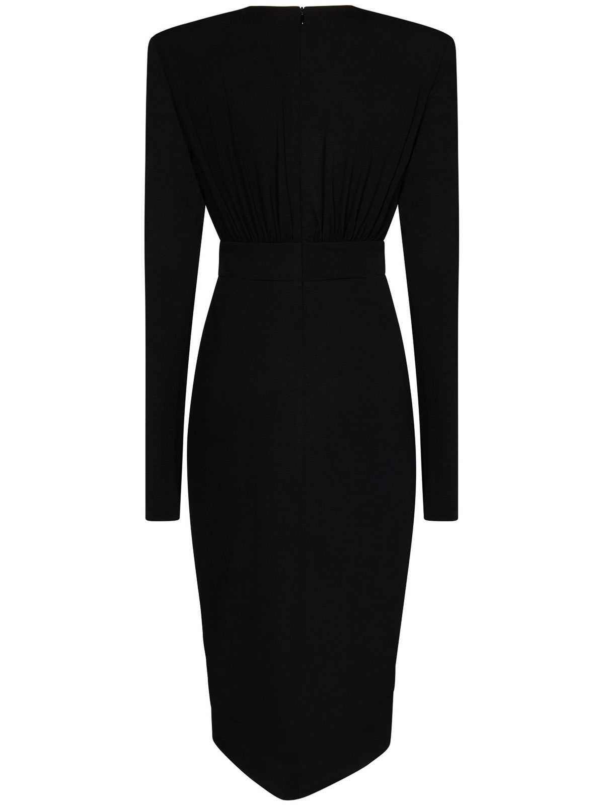 送料関税込【ALEXANDRE VAUTHIER】膝丈ドレス Alexandre Vauthier 膝丈ドレス - 黒 | 233DR19531029BLACK