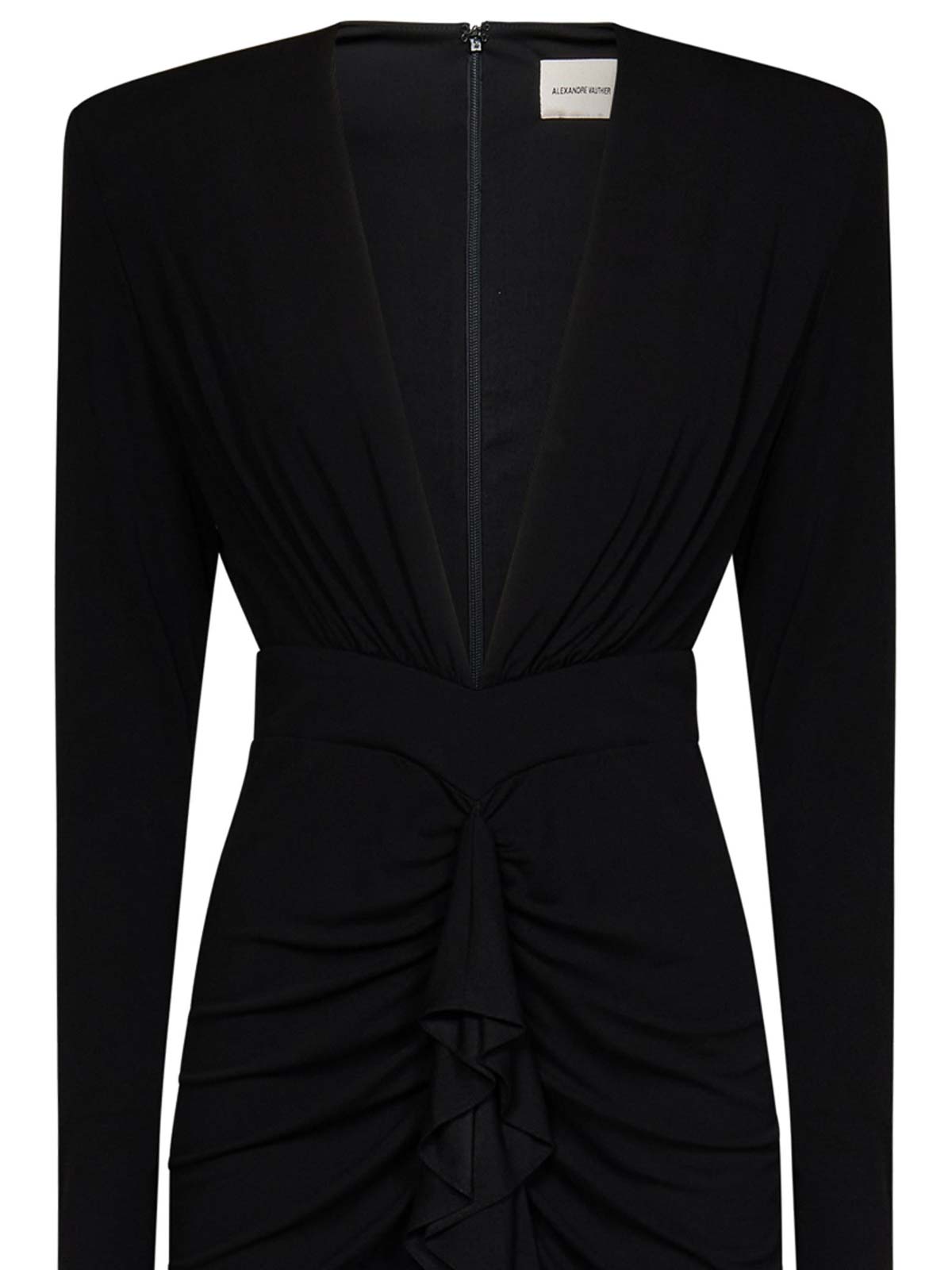 Alexandre Vauthier 膝丈ドレス - 黒 | 233DR19531029BLACK