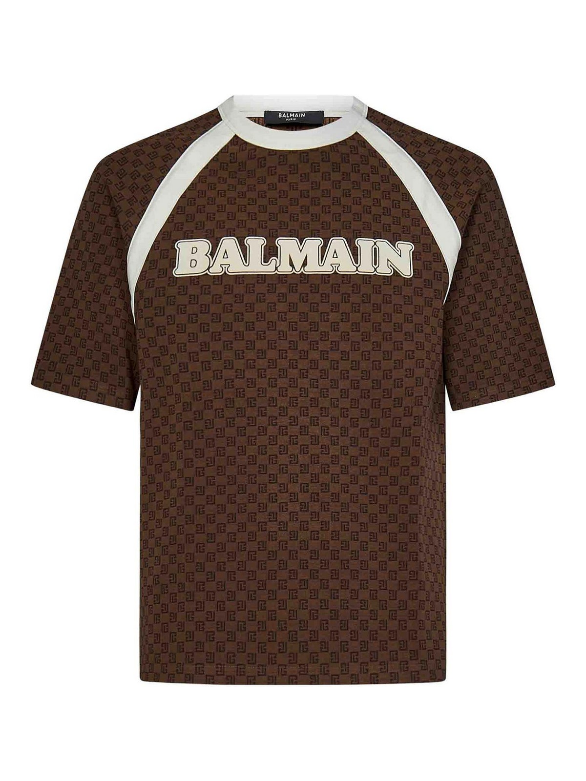 Balmain Paris T-shirt in Brown for Men